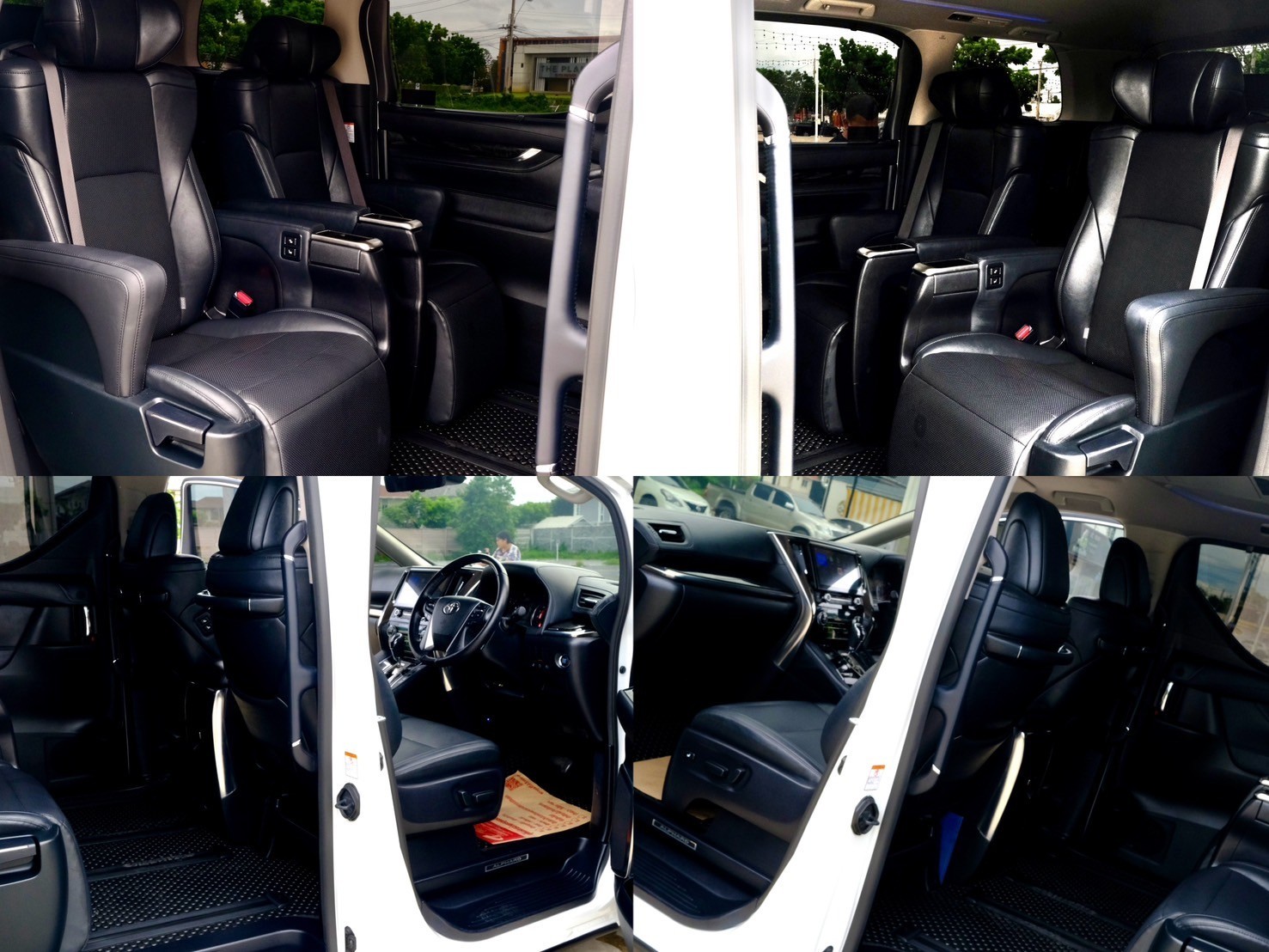 TOYOTA Alphard 3.5L SC Package เครื่องยนต์: เบนซิน เกียร์: ออโต้ ปี: 2022 สี: ขาว ไมล์แท้: 2x,xxx กม