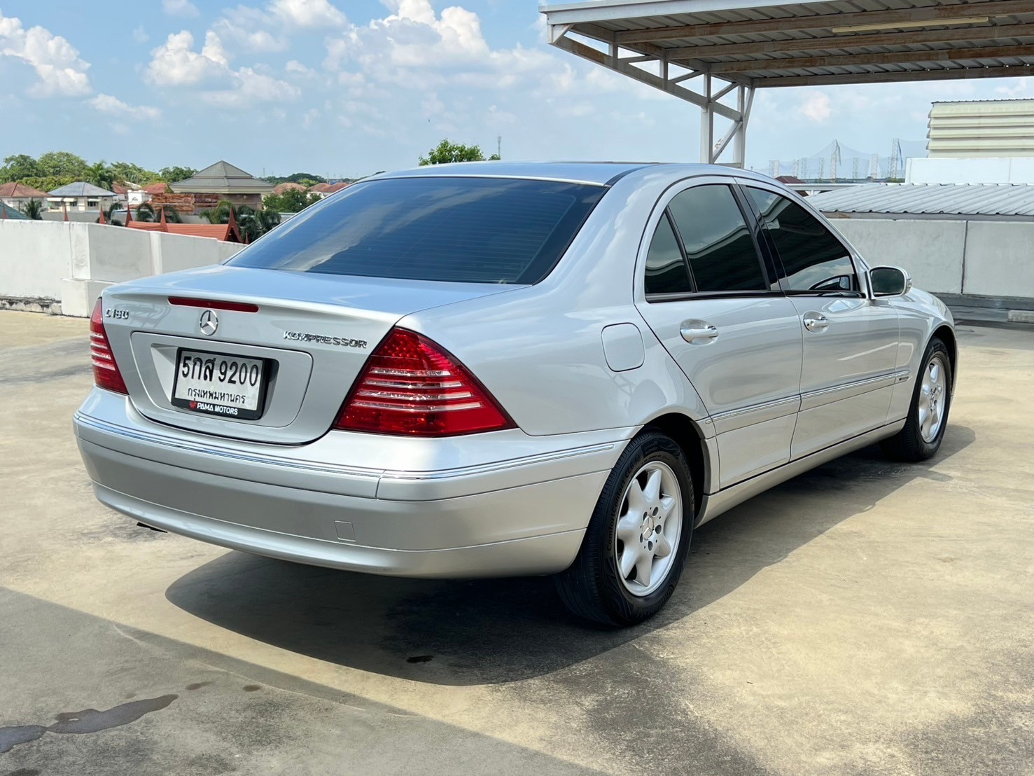 2003 Mercedes-Benz C-Class W203 C180 สีเงิน