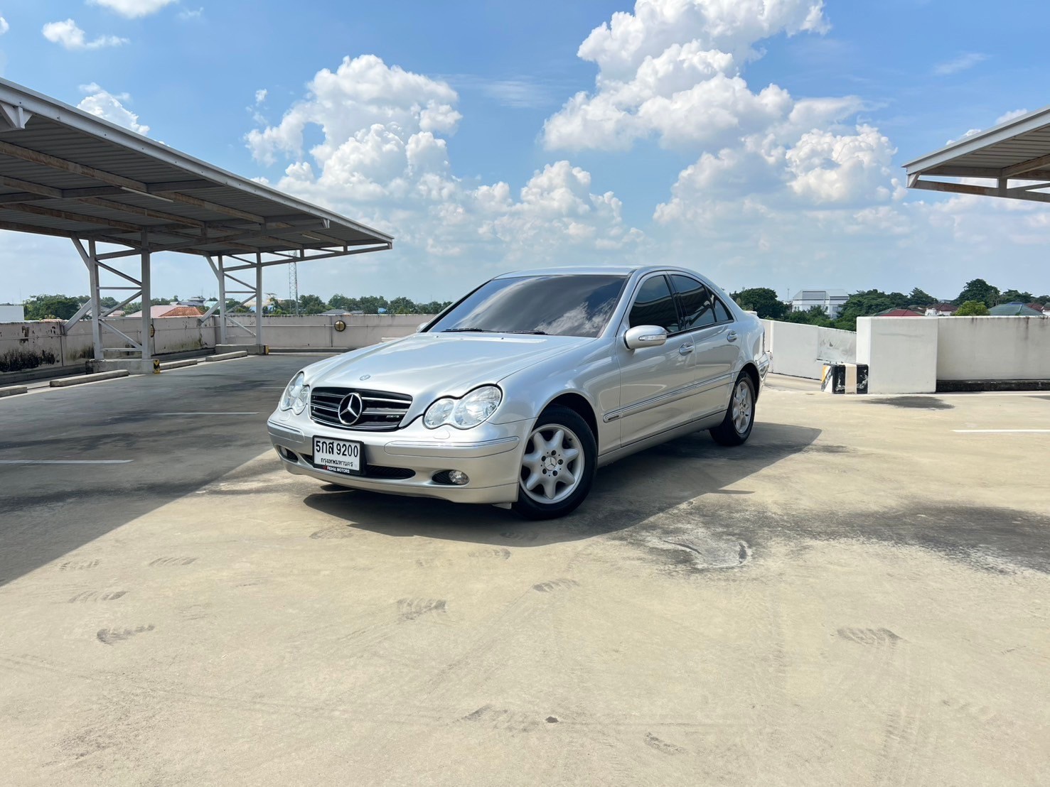 2003 Mercedes-Benz C-Class W203 C180 สีเงิน