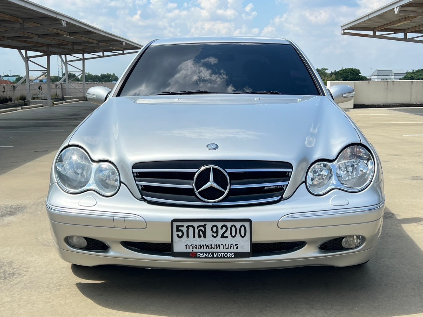 2003 Mercedes-Benz C-Class W203 C180 สีเงิน