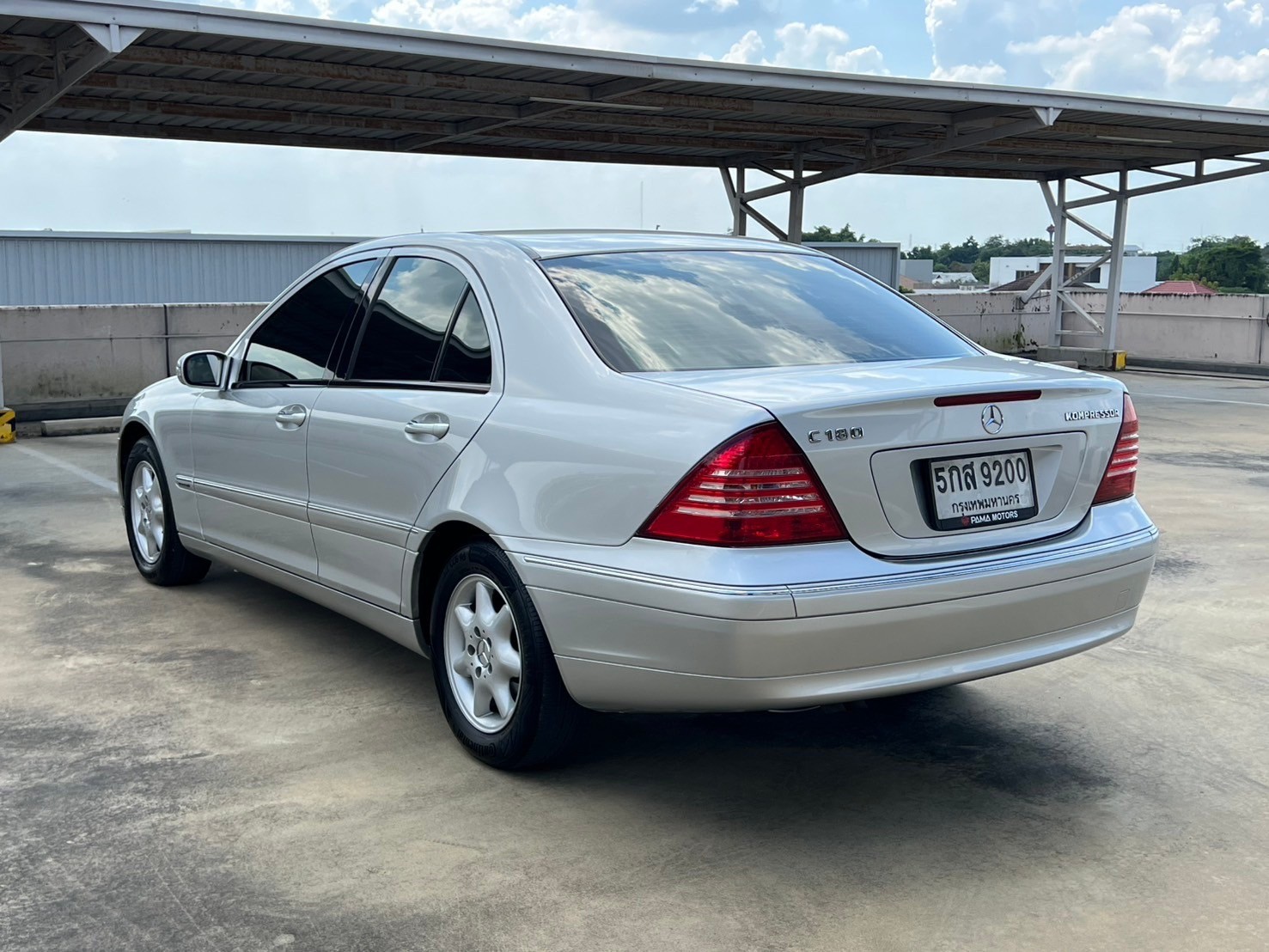 2003 Mercedes-Benz C-Class W203 C180 สีเงิน