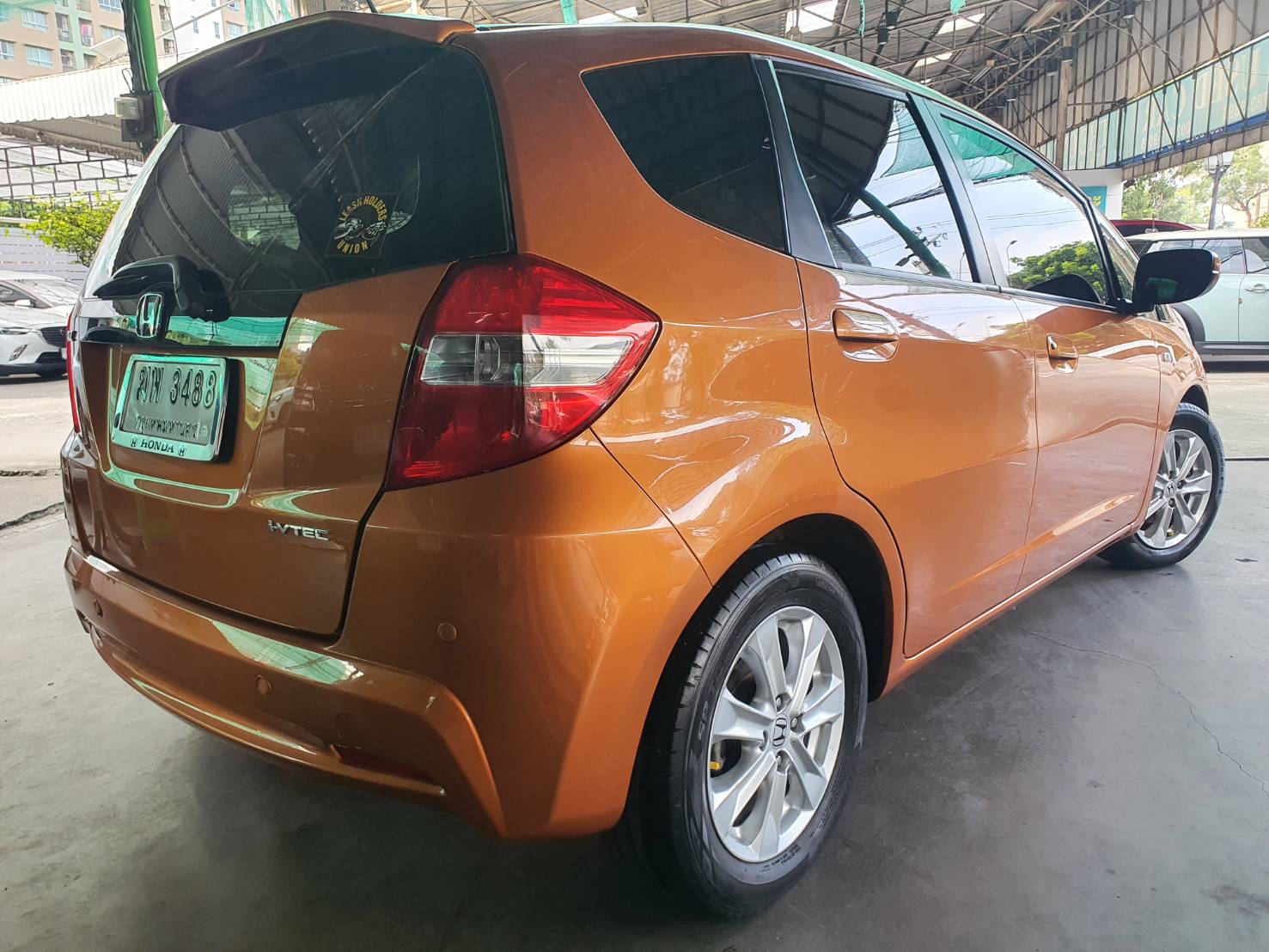 Honda Jazz 1.5V(AS) ปี 2012 สีส้ม มือ1 ไมล์น้อย