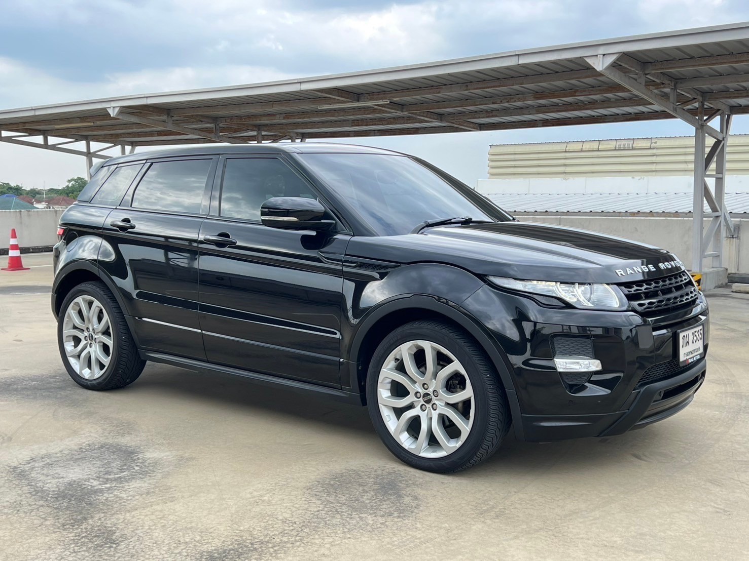 2012 Land Rover Range Rover Evoque สีดำ