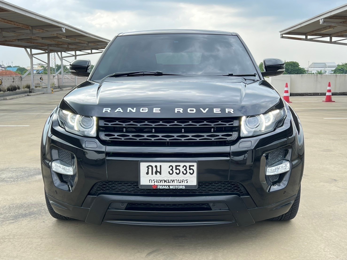 2012 Land Rover Range Rover Evoque สีดำ