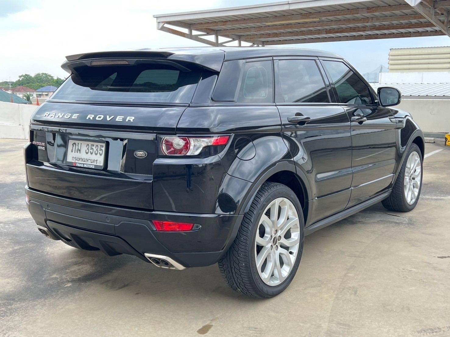 2012 Land Rover Range Rover Evoque สีดำ