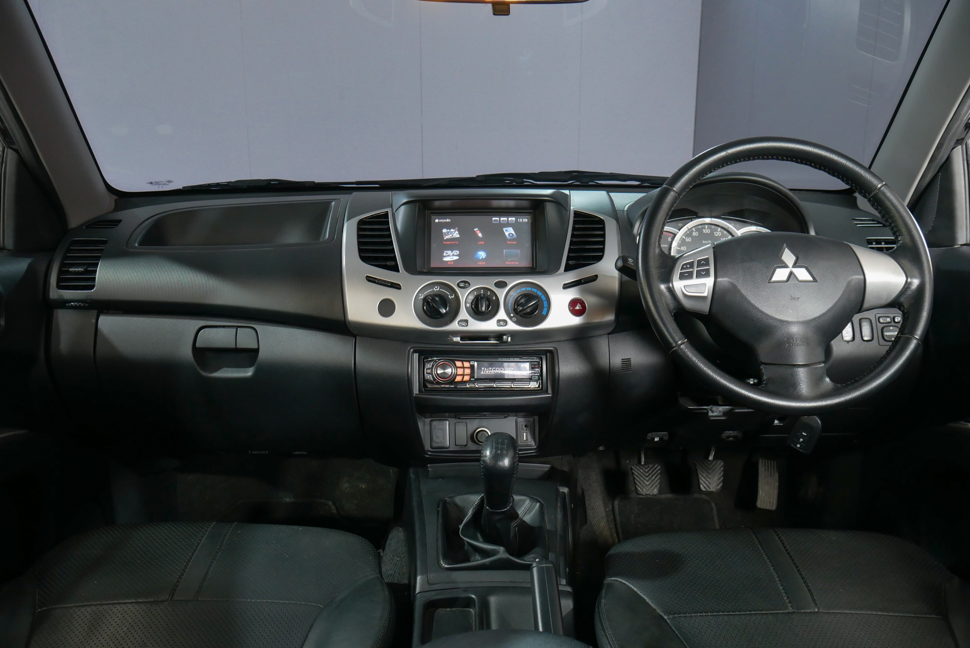 MITSUBISHI TRITON DOUBLECAB 2.5 GLS PLUS MT  ปี 2014 สีดำ