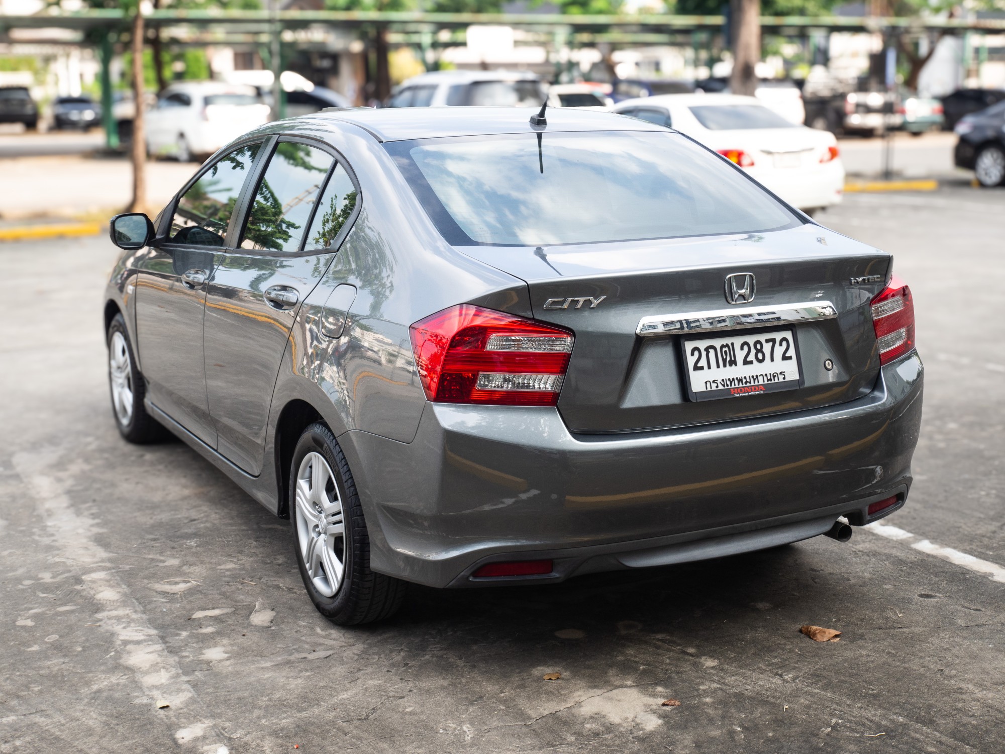 2013 Honda City สีเทา