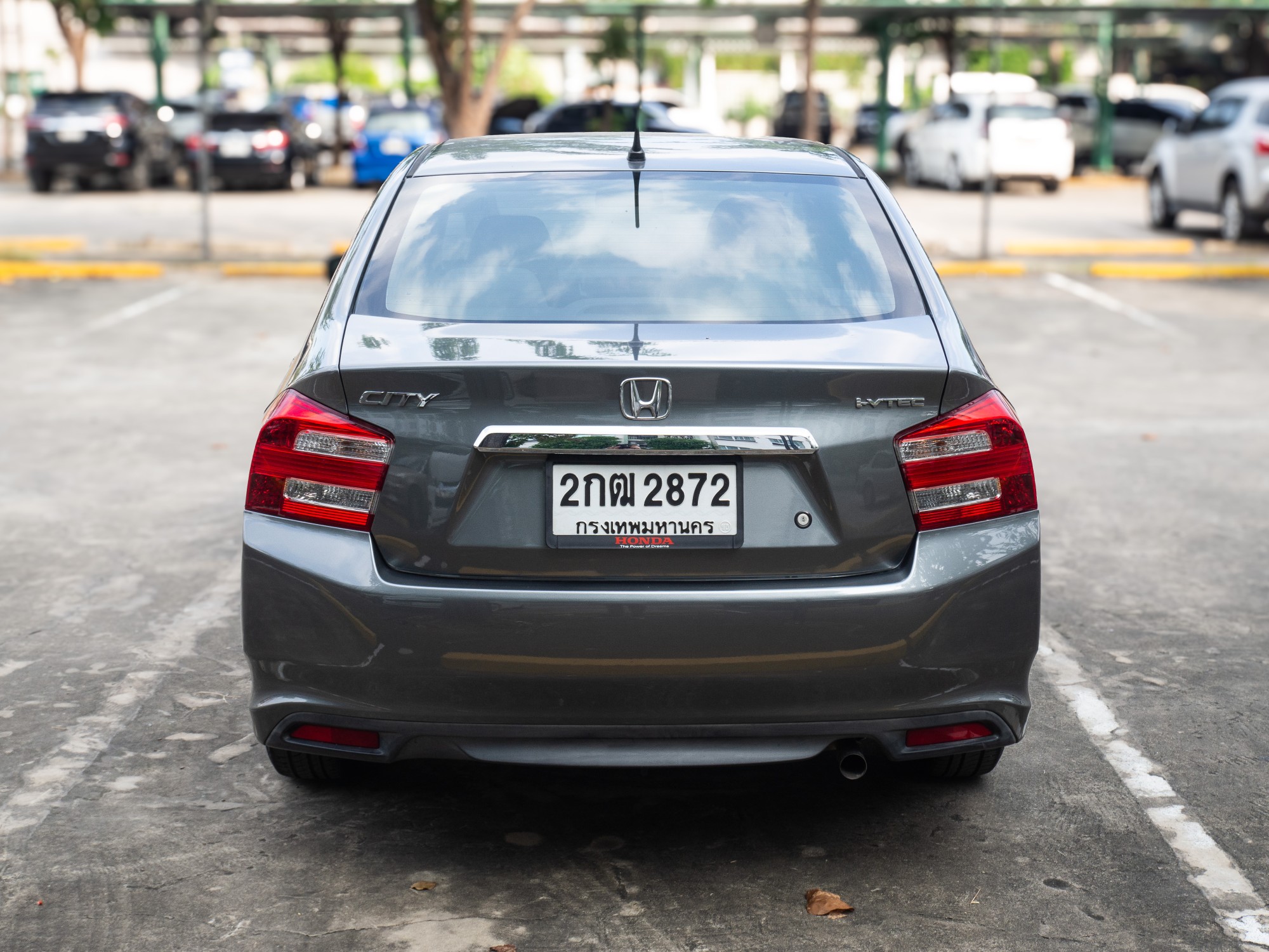 2013 Honda City สีเทา