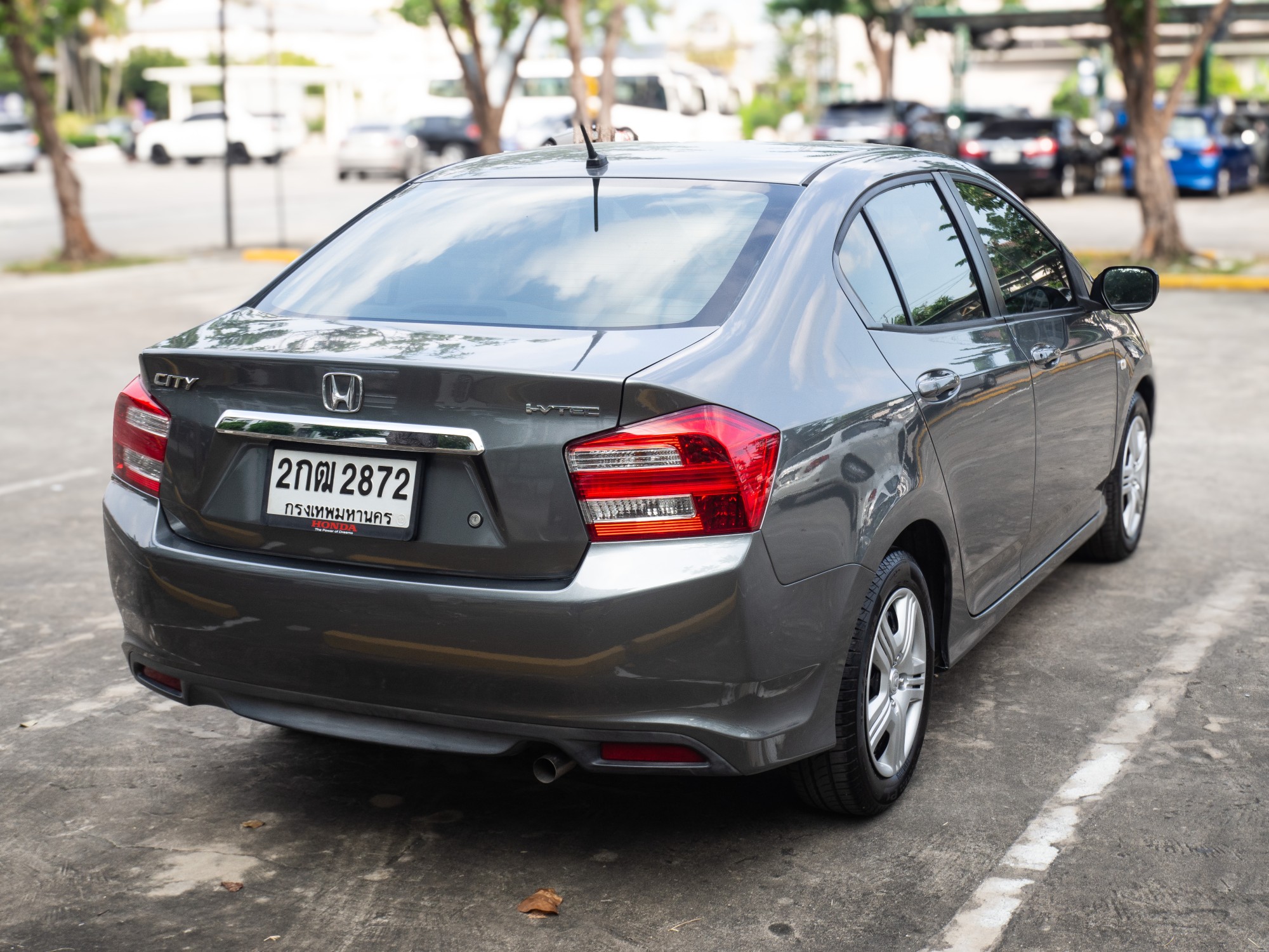 2013 Honda City สีเทา