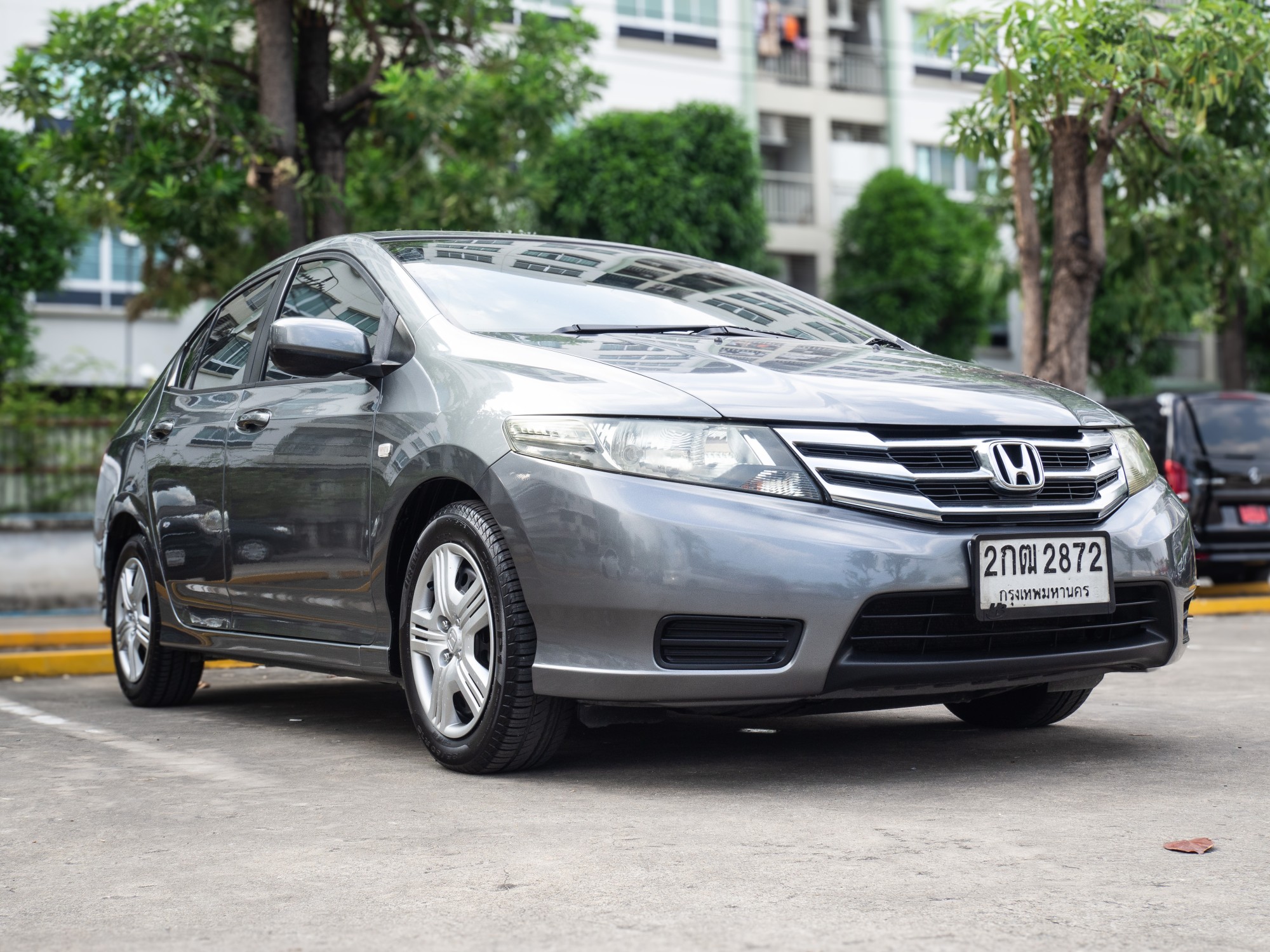 2013 Honda City สีเทา