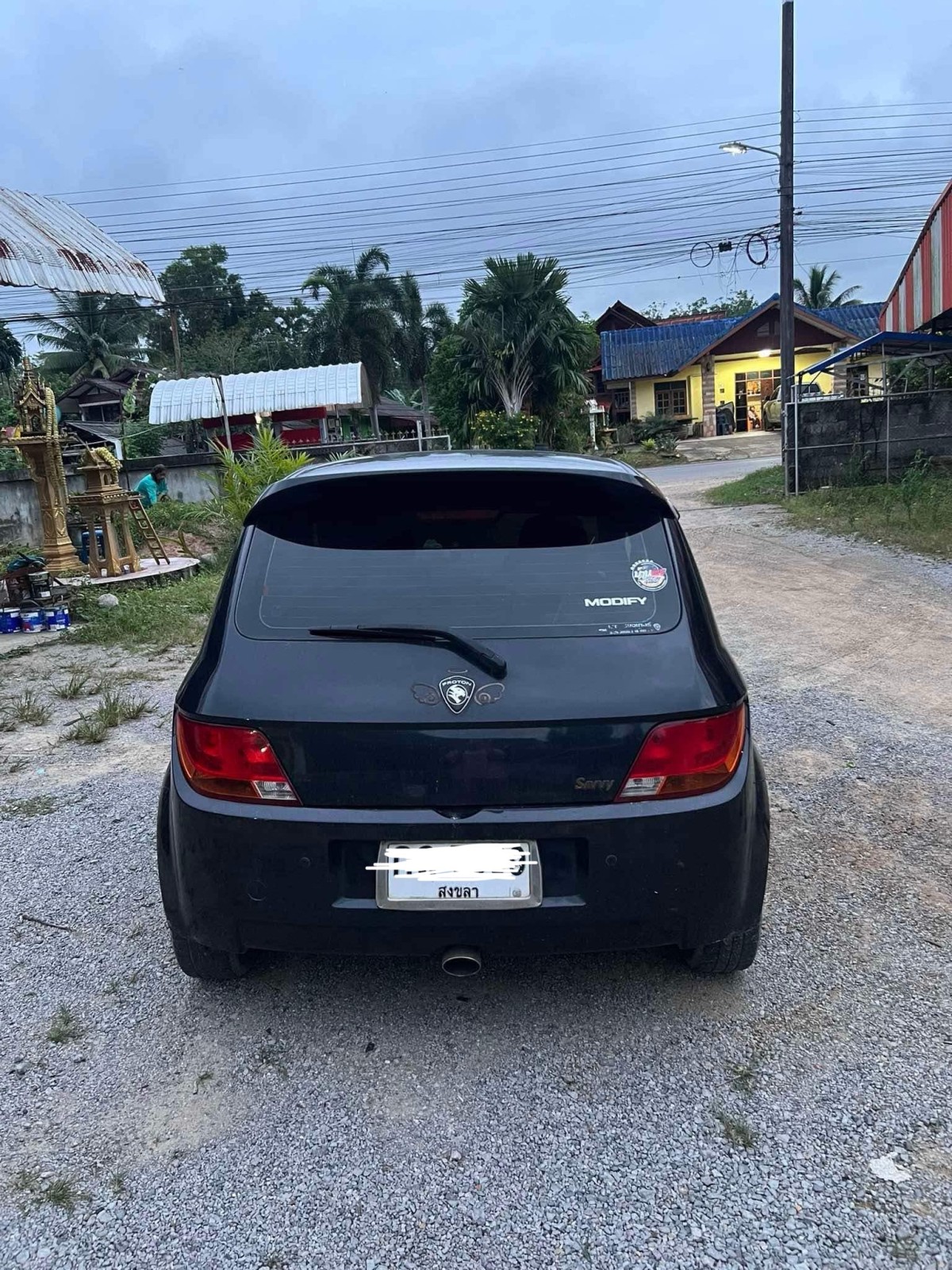 2010 Proton Savvy สีดำ