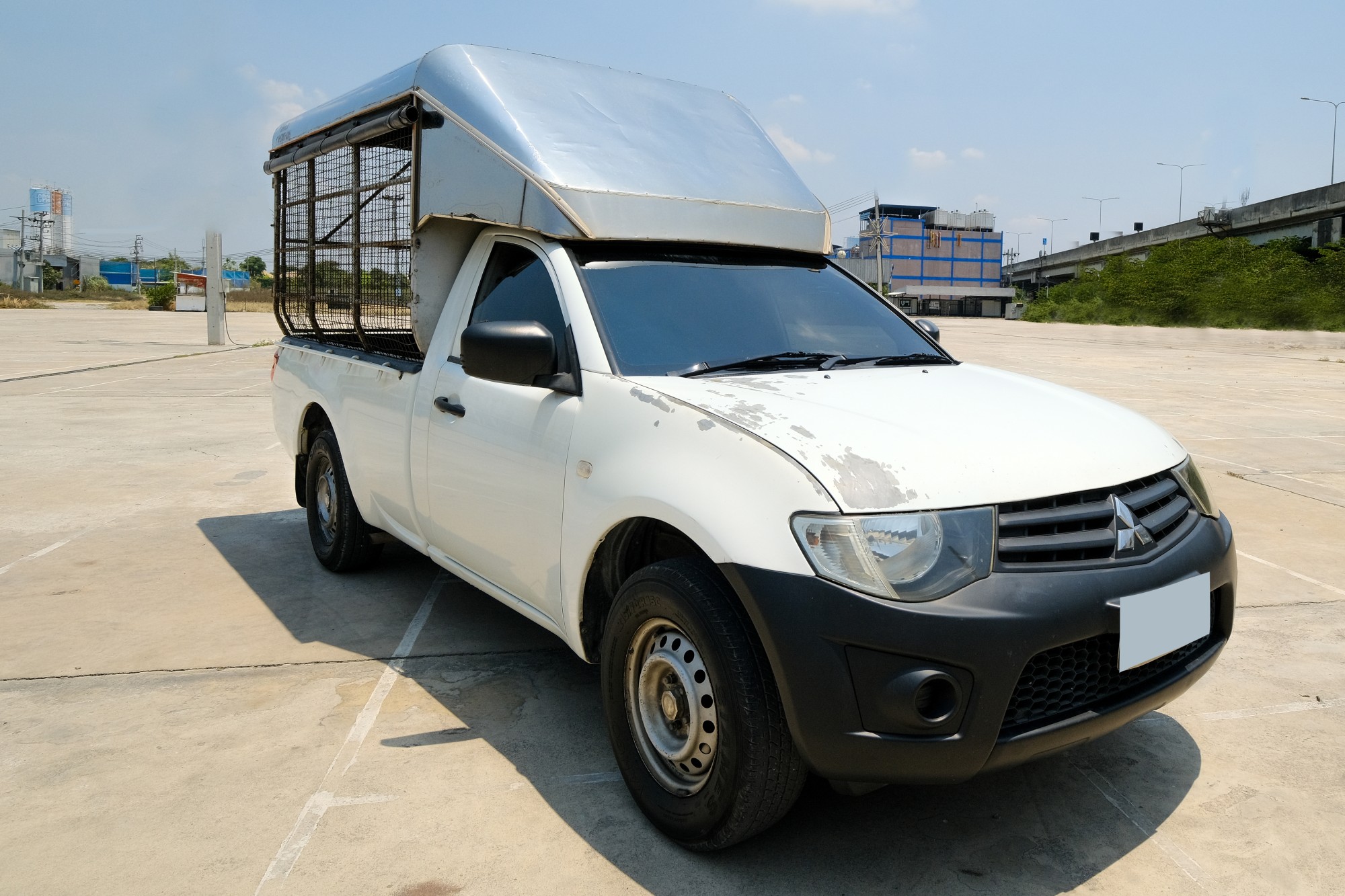 2013 Mitsubishi Triton Single (ตอนเดียว) สีขาว