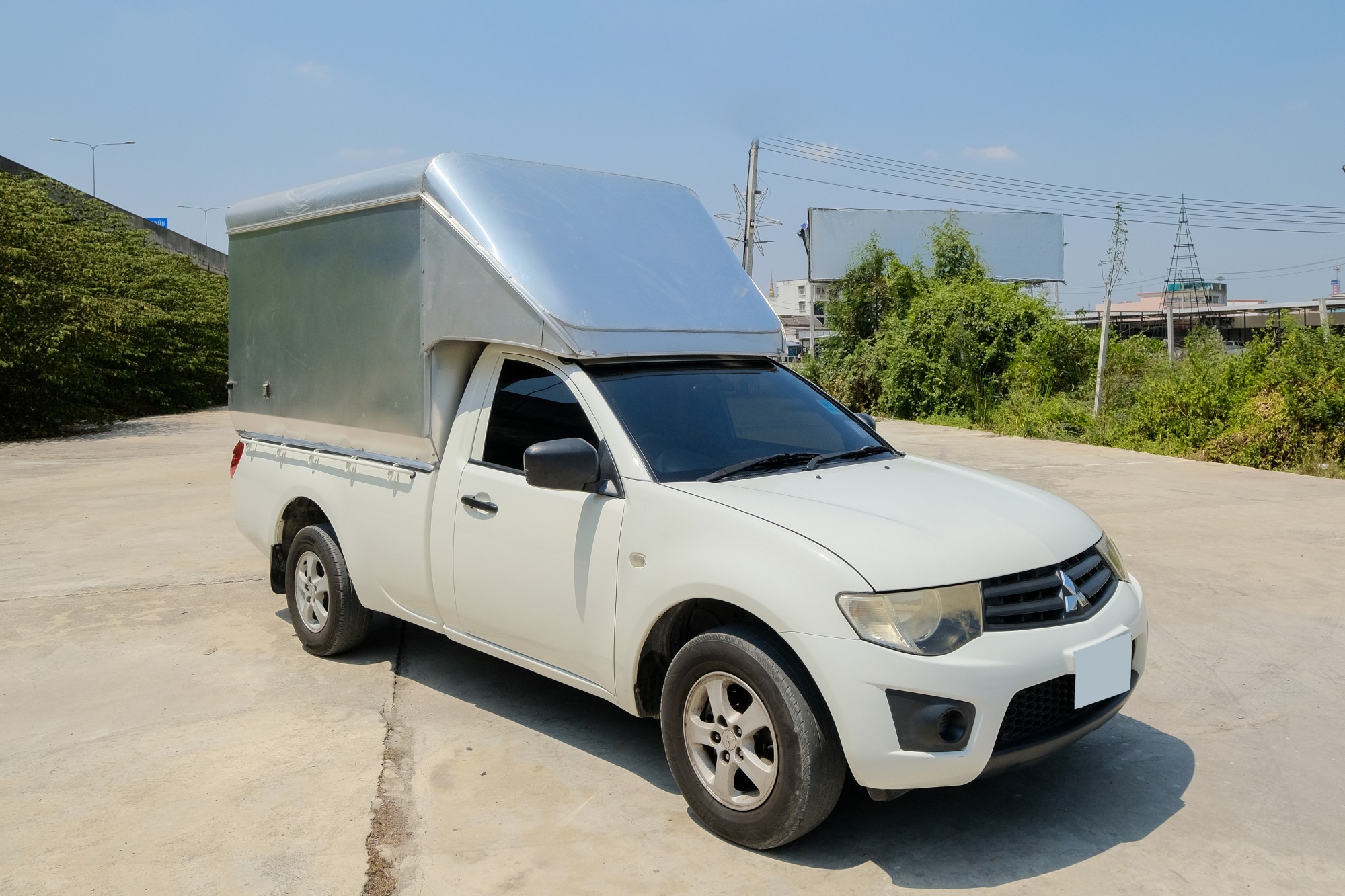 2014 Mitsubishi Triton Single (ตอนเดียว) สีขาว