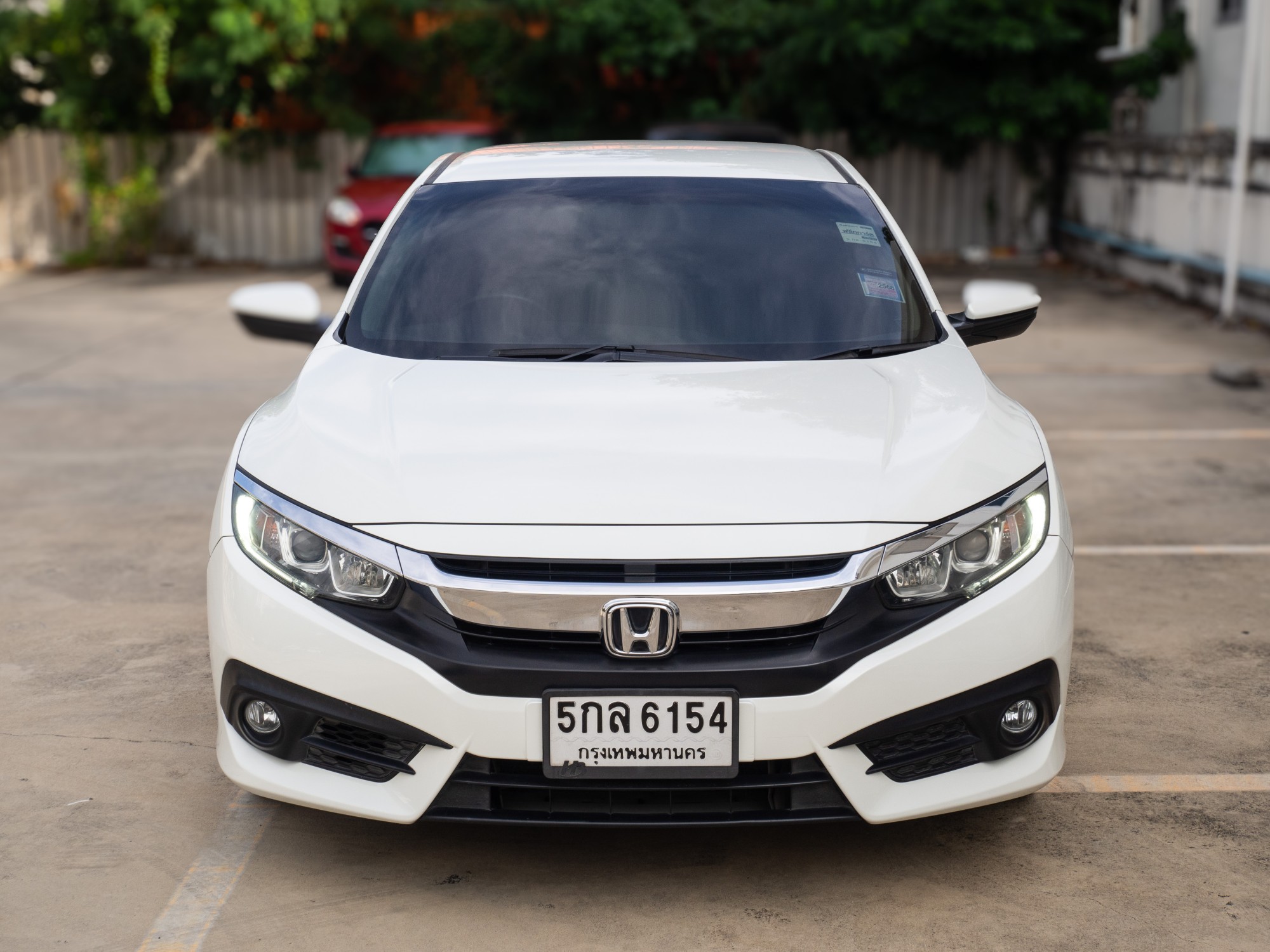 2016 Honda Civic Sedan สีขาว