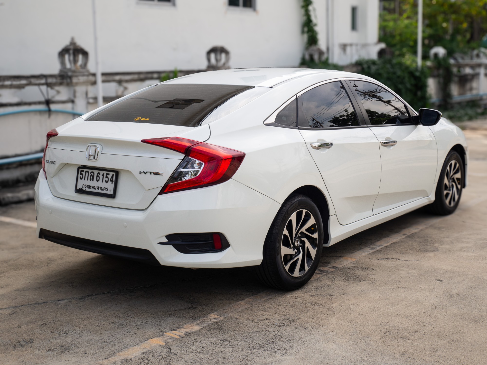 2016 Honda Civic Sedan สีขาว