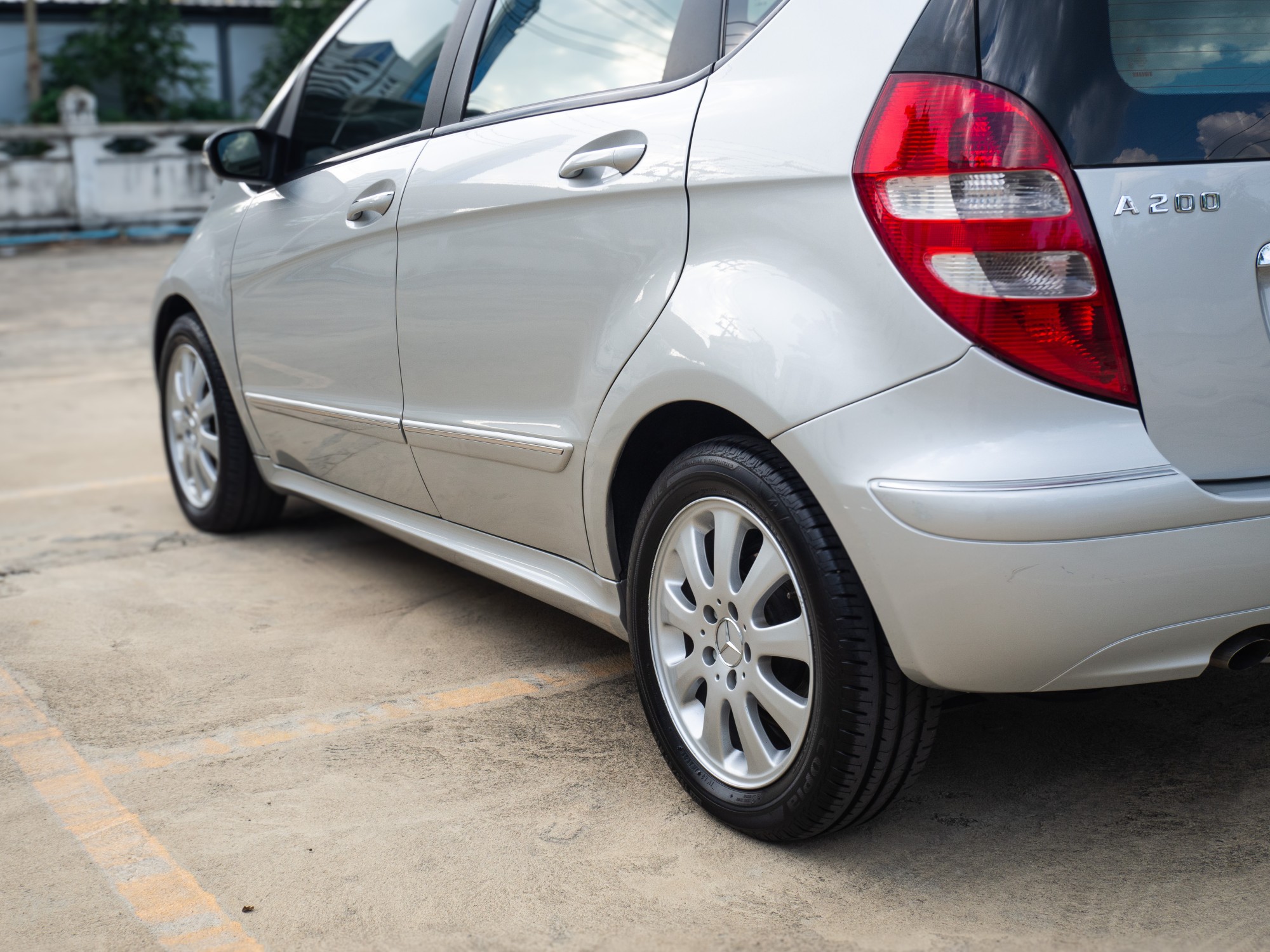 2005 Mercedes-Benz A-Class W169 A200 สีเงิน