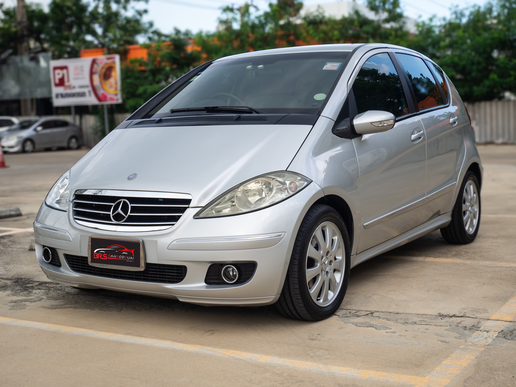 2005 Mercedes-Benz A-Class W169 A200 สีเงิน