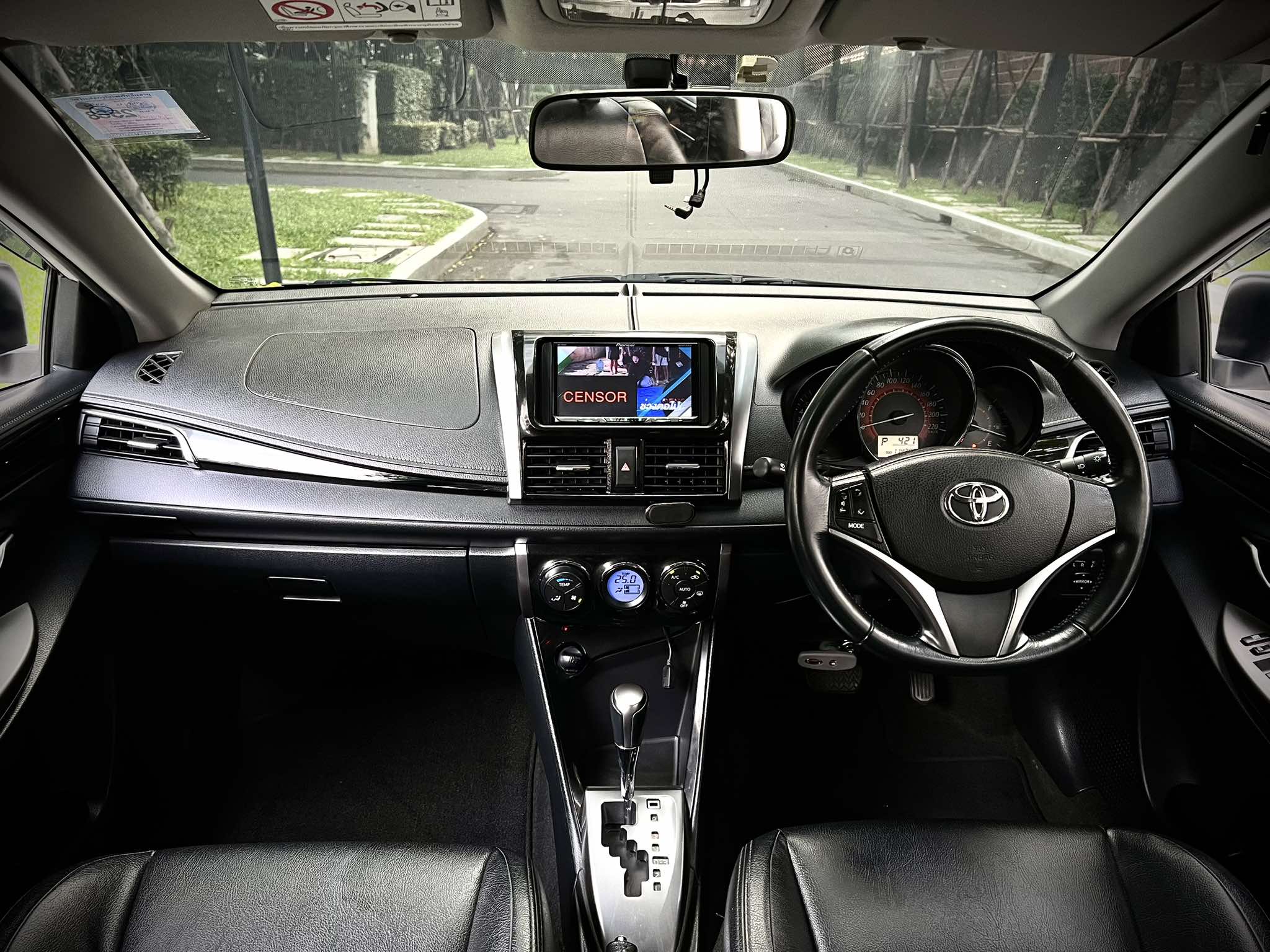 Toyota Vios รุ่น TOP โฉมตัว ( S ) รถมือเดียว สภาพอย่างสวยเลย รับรองความใหม่ของแทร่