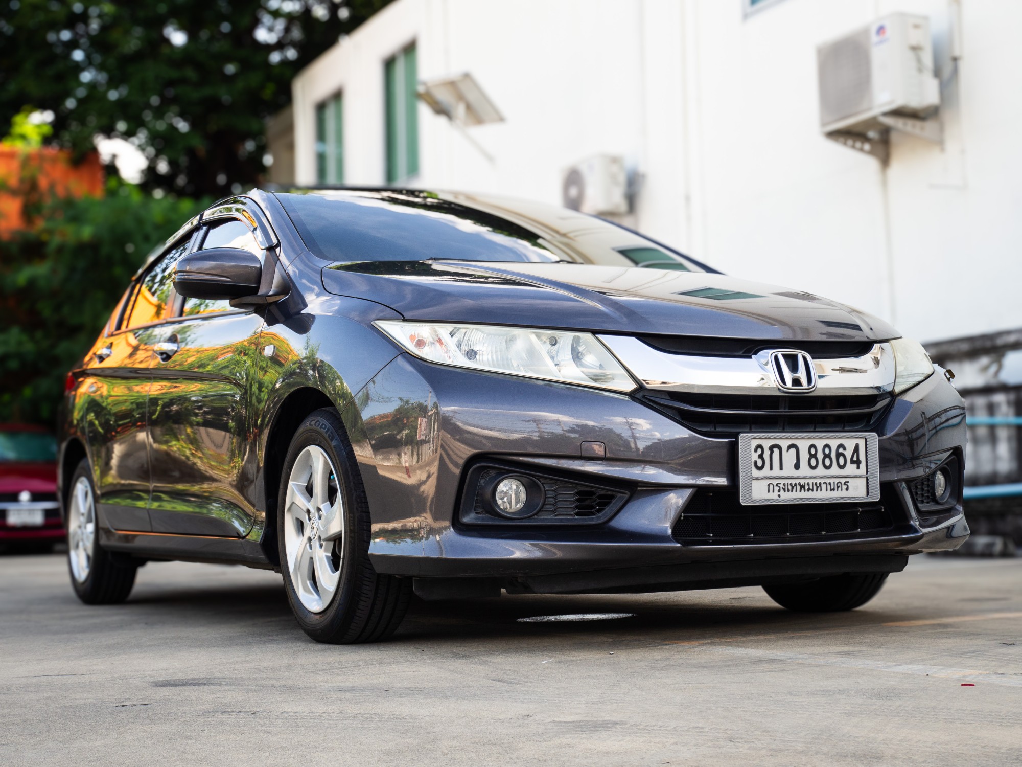 2014 Honda City สีเทา