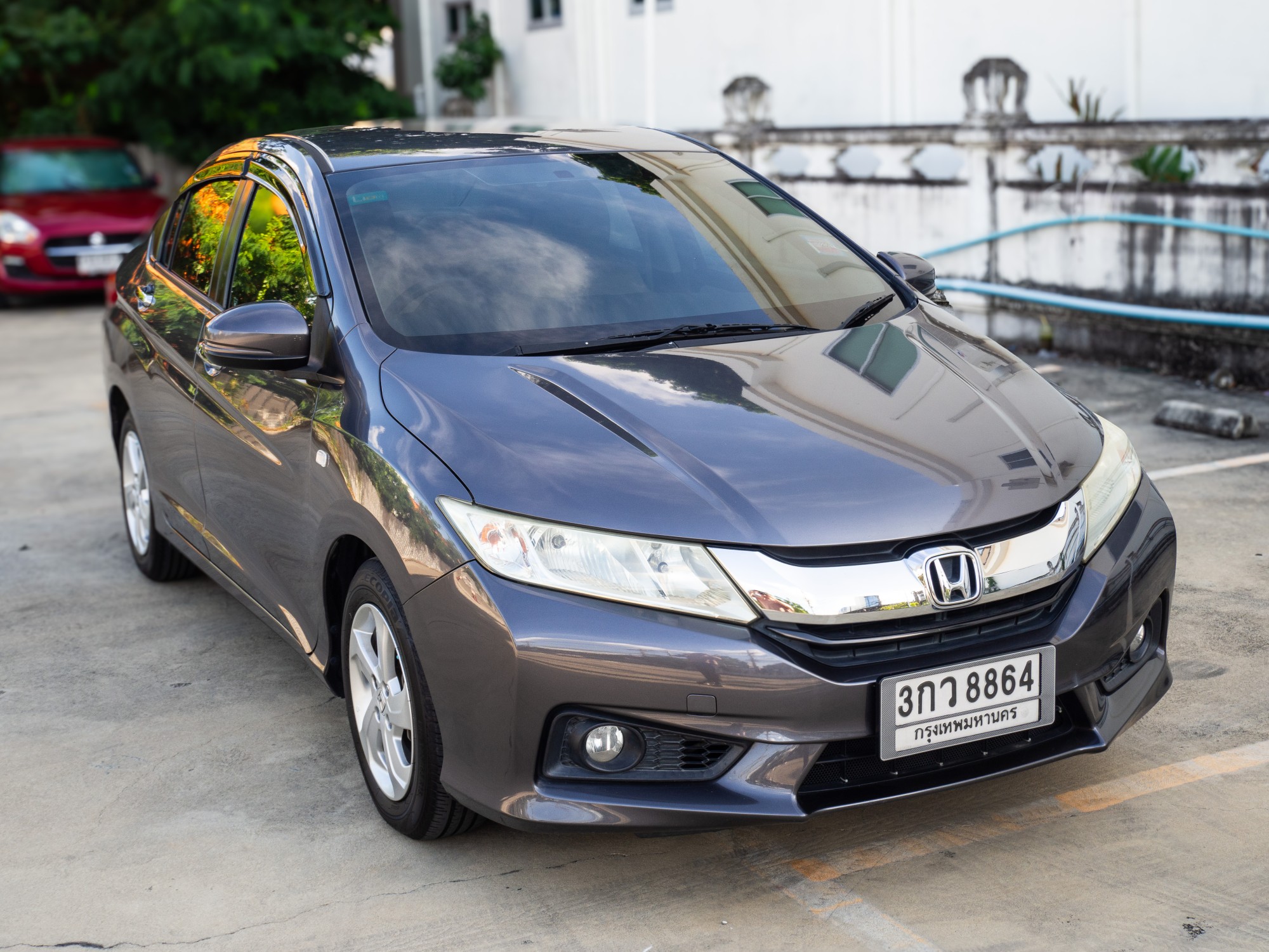 2014 Honda City สีเทา