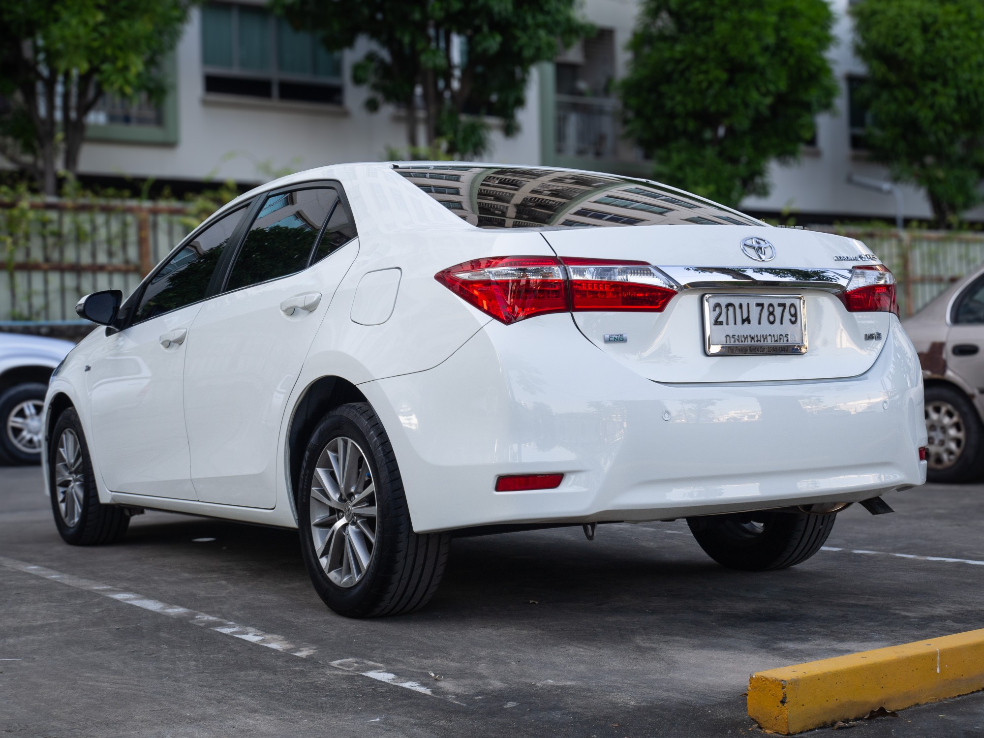 2014 Toyota ALTIS สีขาว