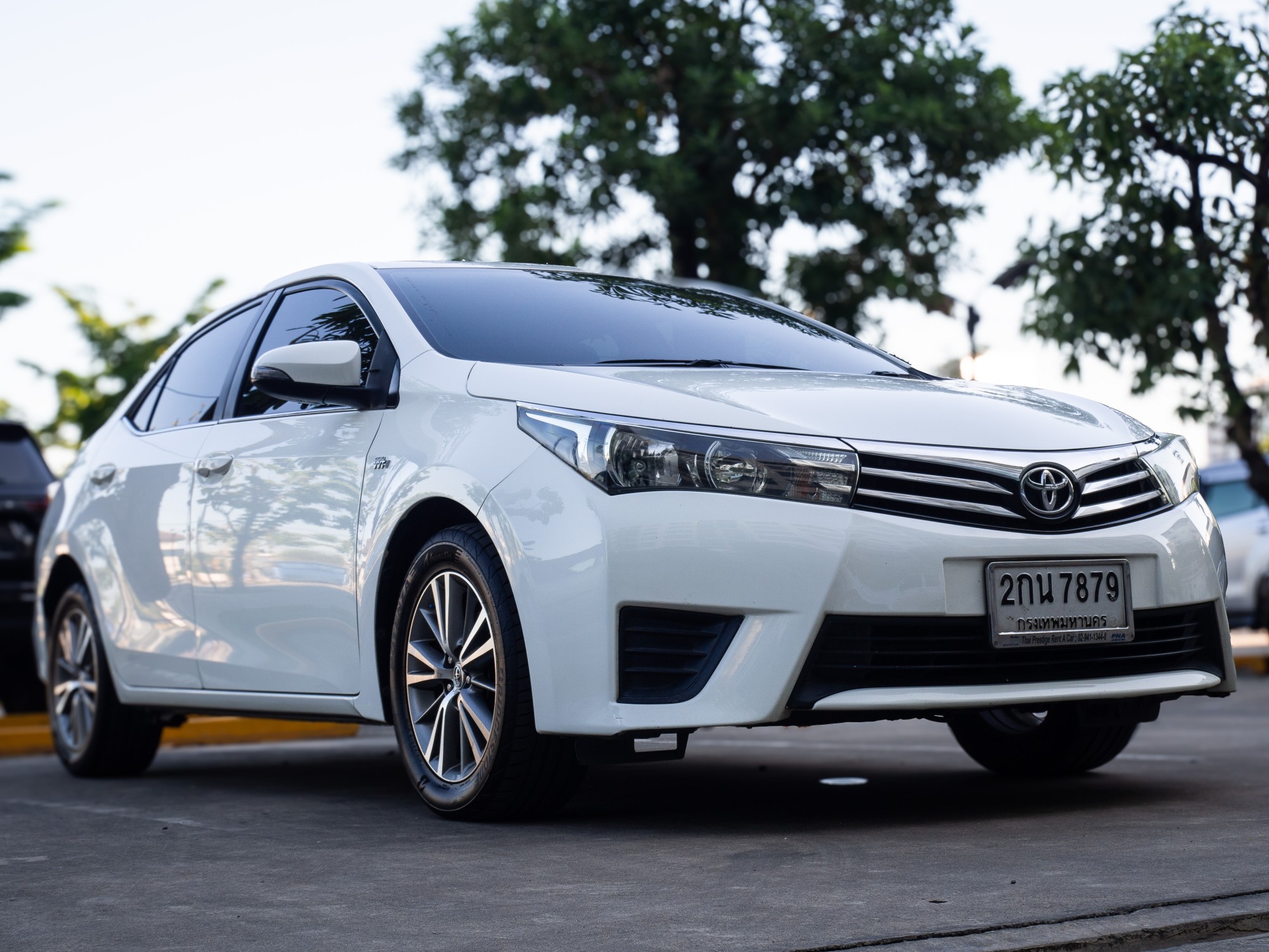 2014 Toyota ALTIS สีขาว