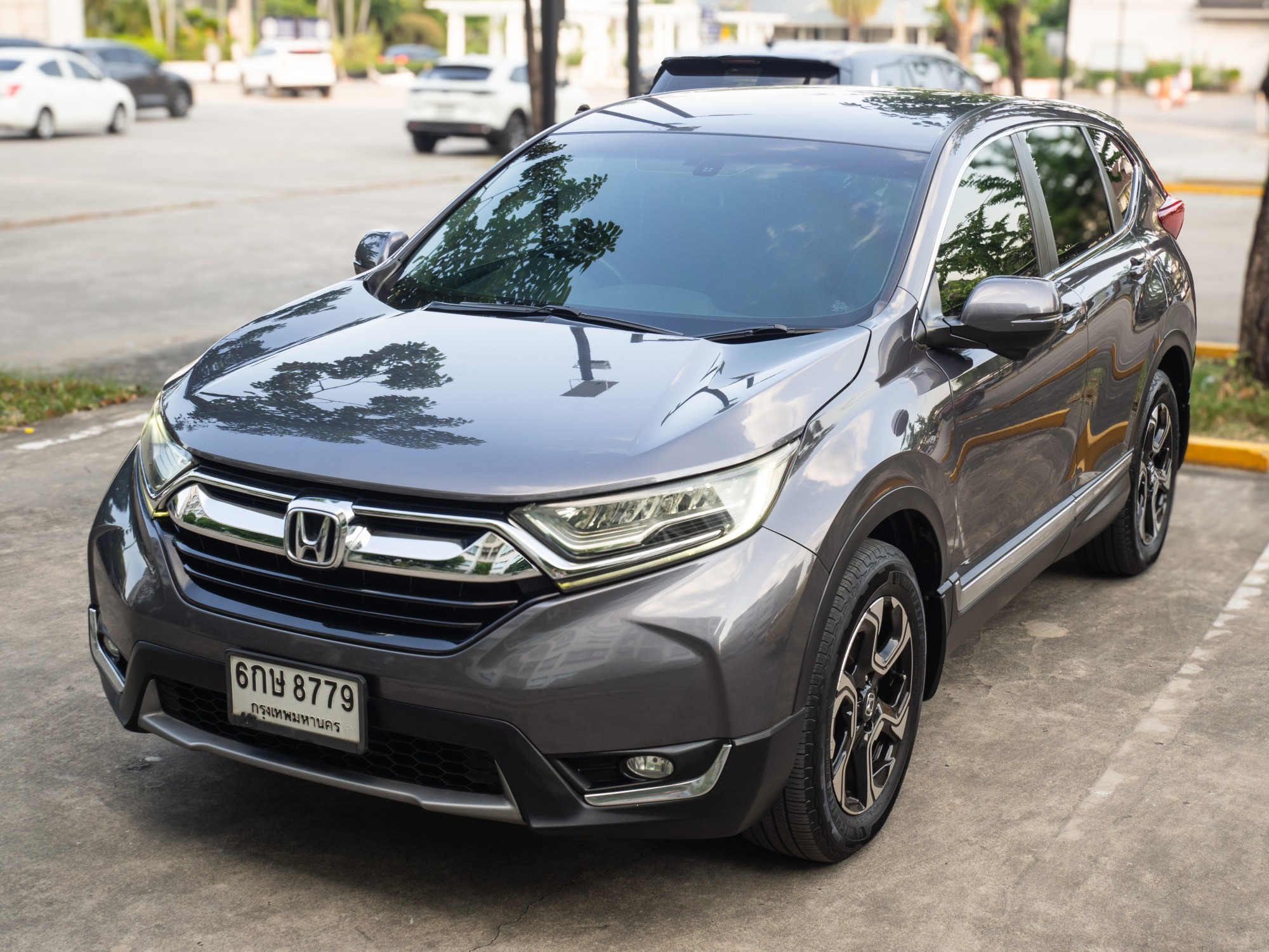 2017 Honda CR-V สีเทา