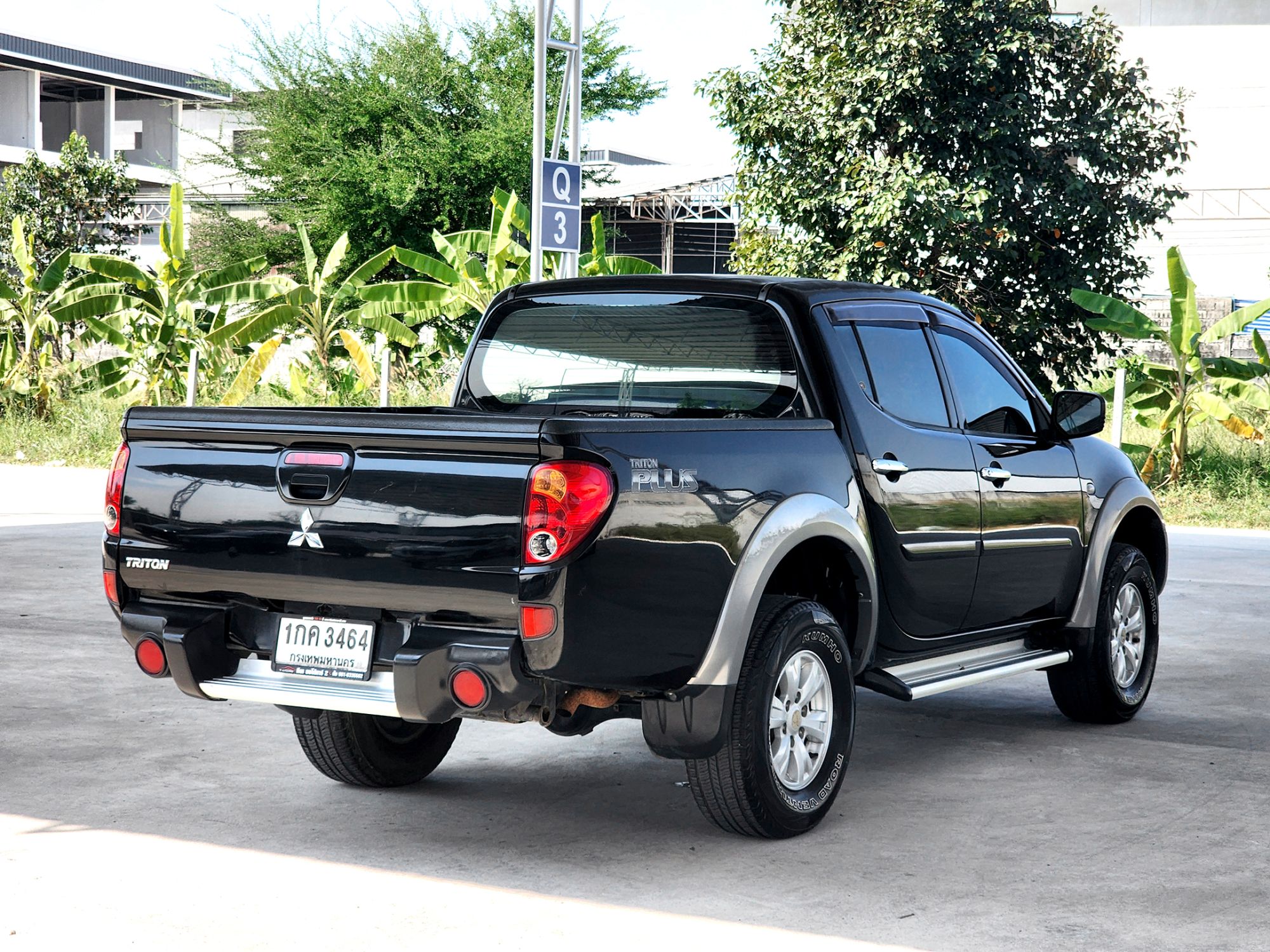 2012 Mitsubishi Triton Double cab สีดำ