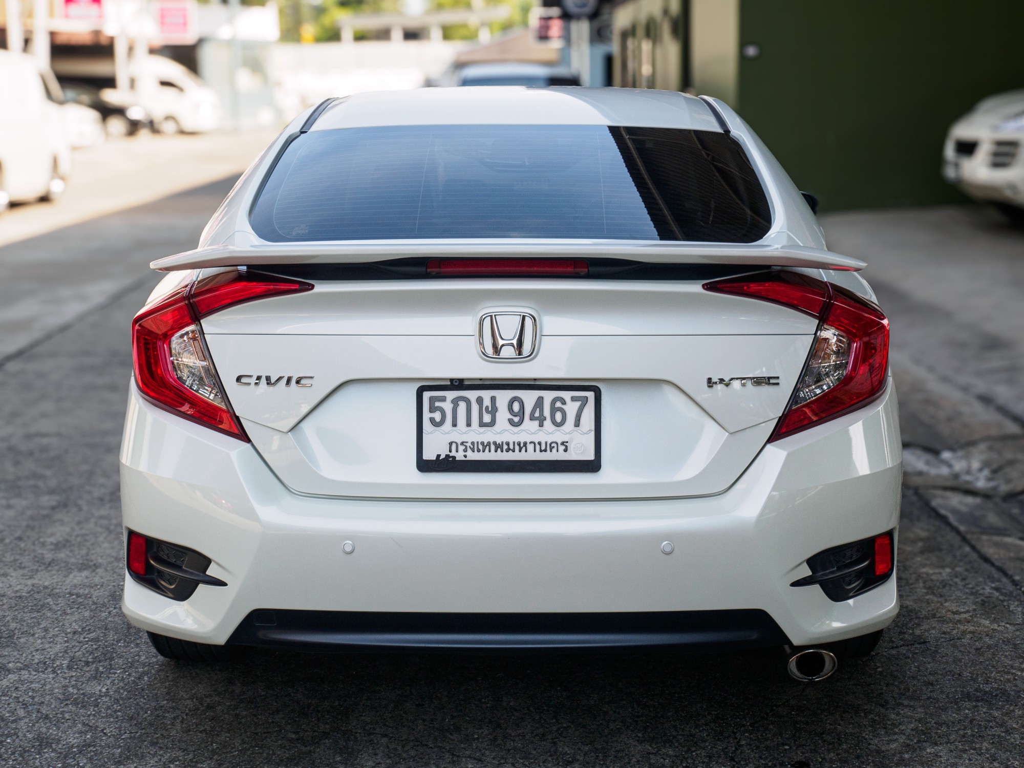 2017 Honda Civic Sedan สีขาว