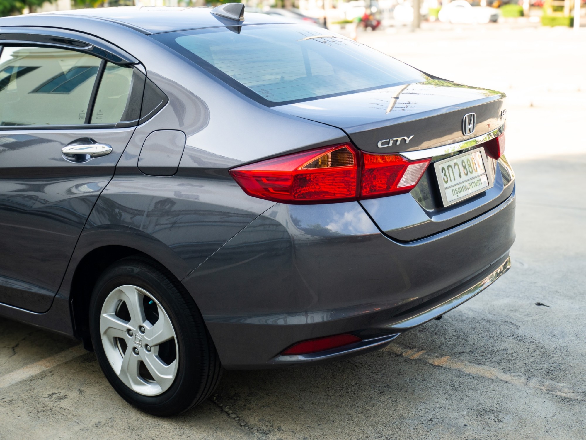 2014 Honda City สีเทา