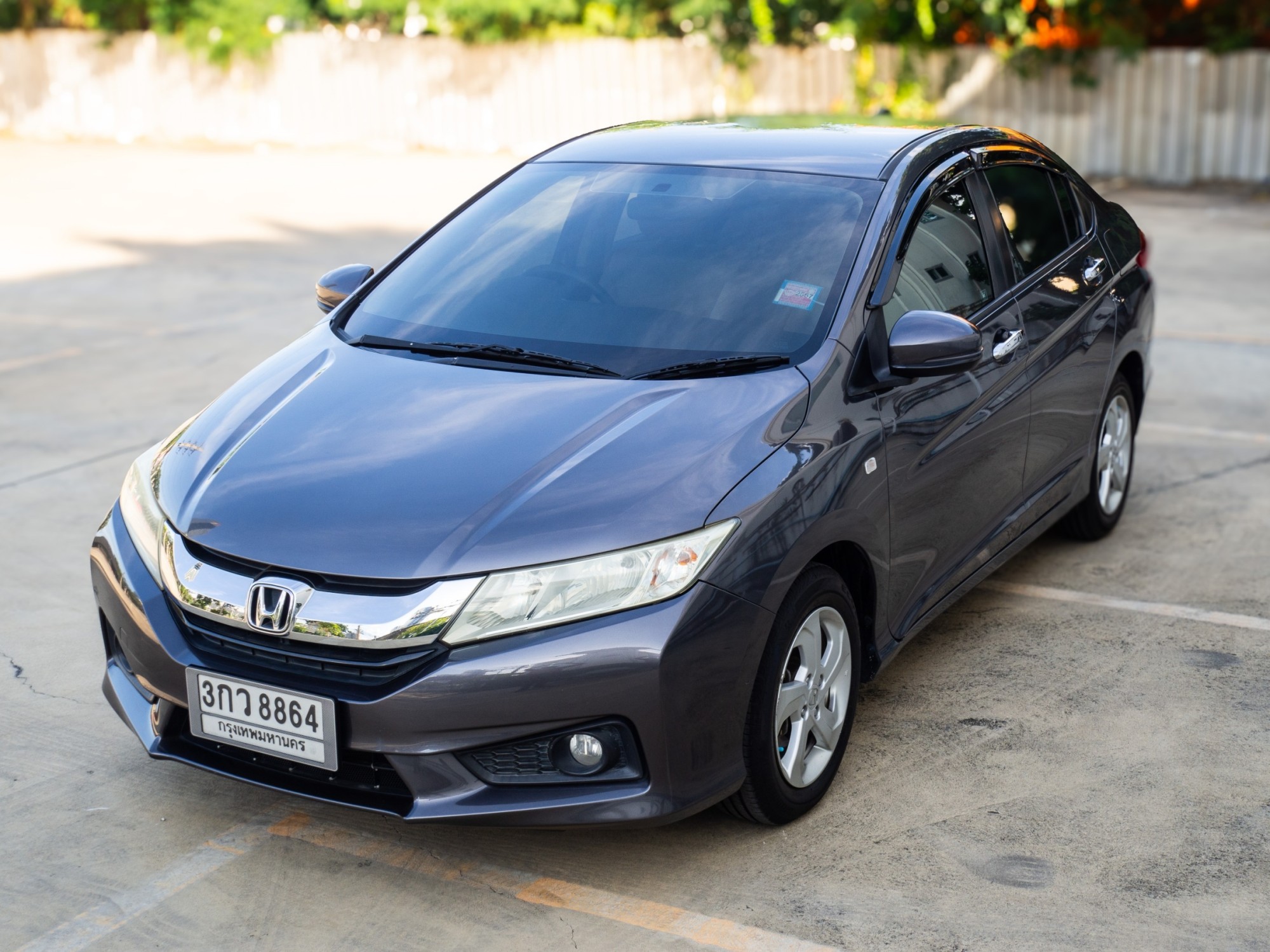 2014 Honda City สีเทา