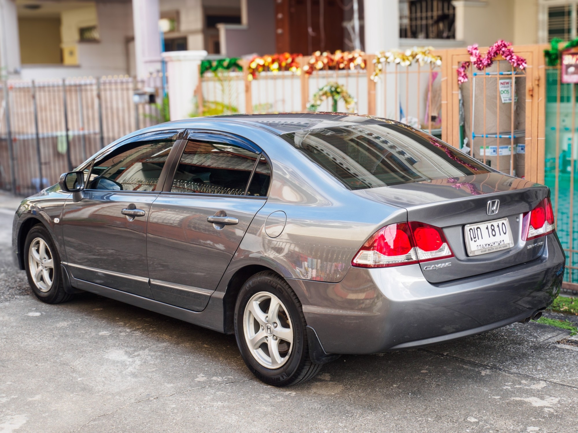 2010 Honda Civic FD สีเทา