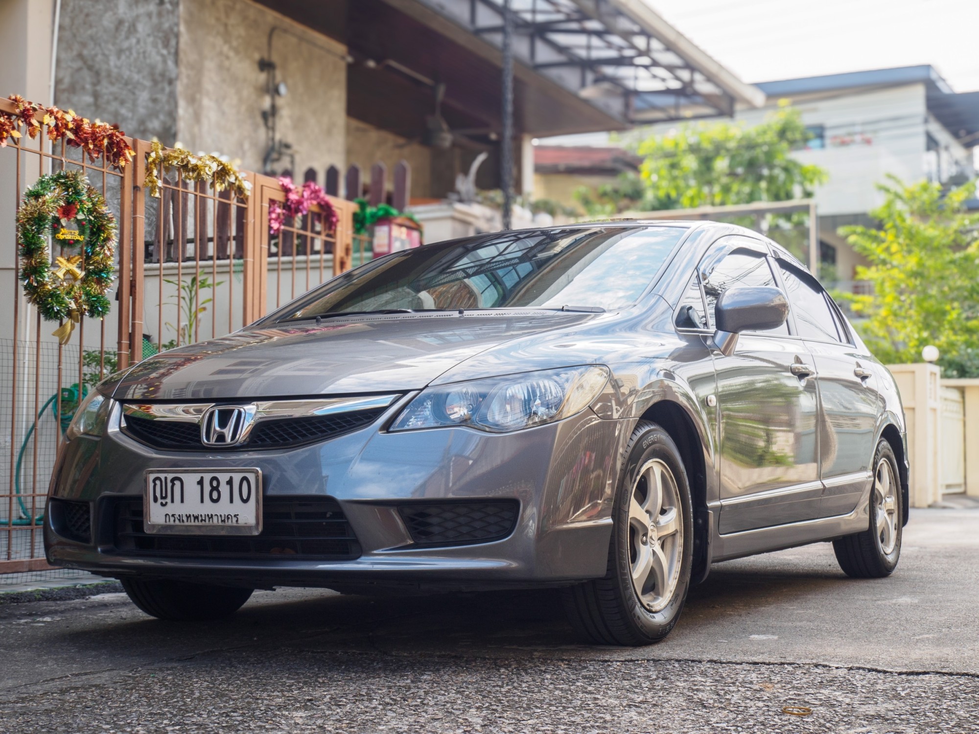 2010 Honda Civic FD สีเทา