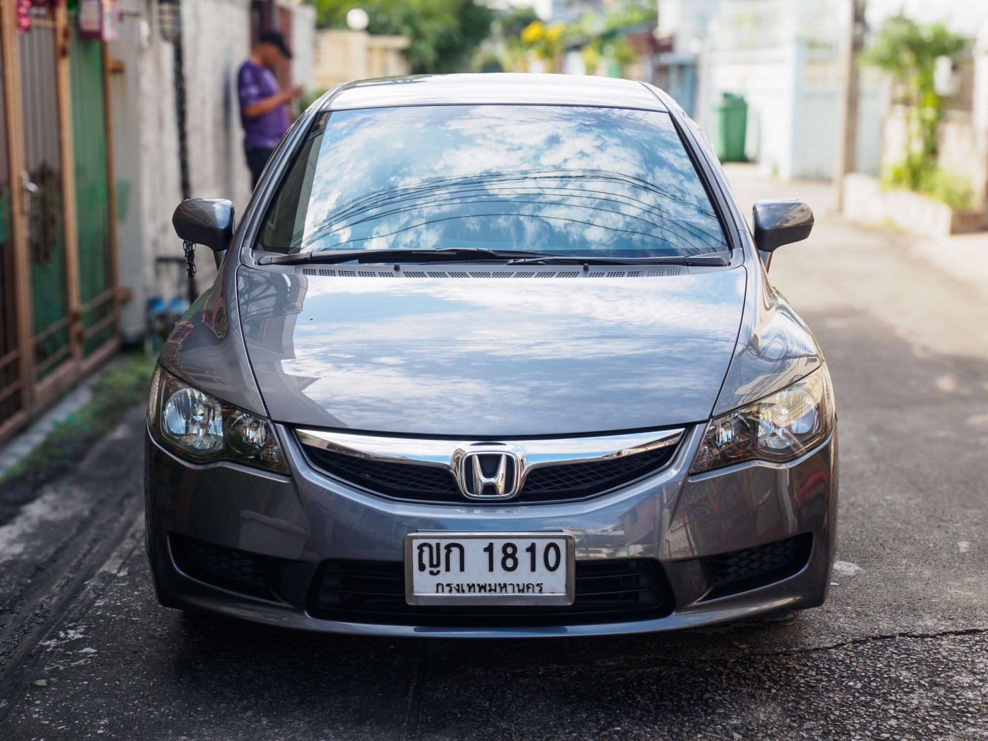 2010 Honda Civic FD สีเทา