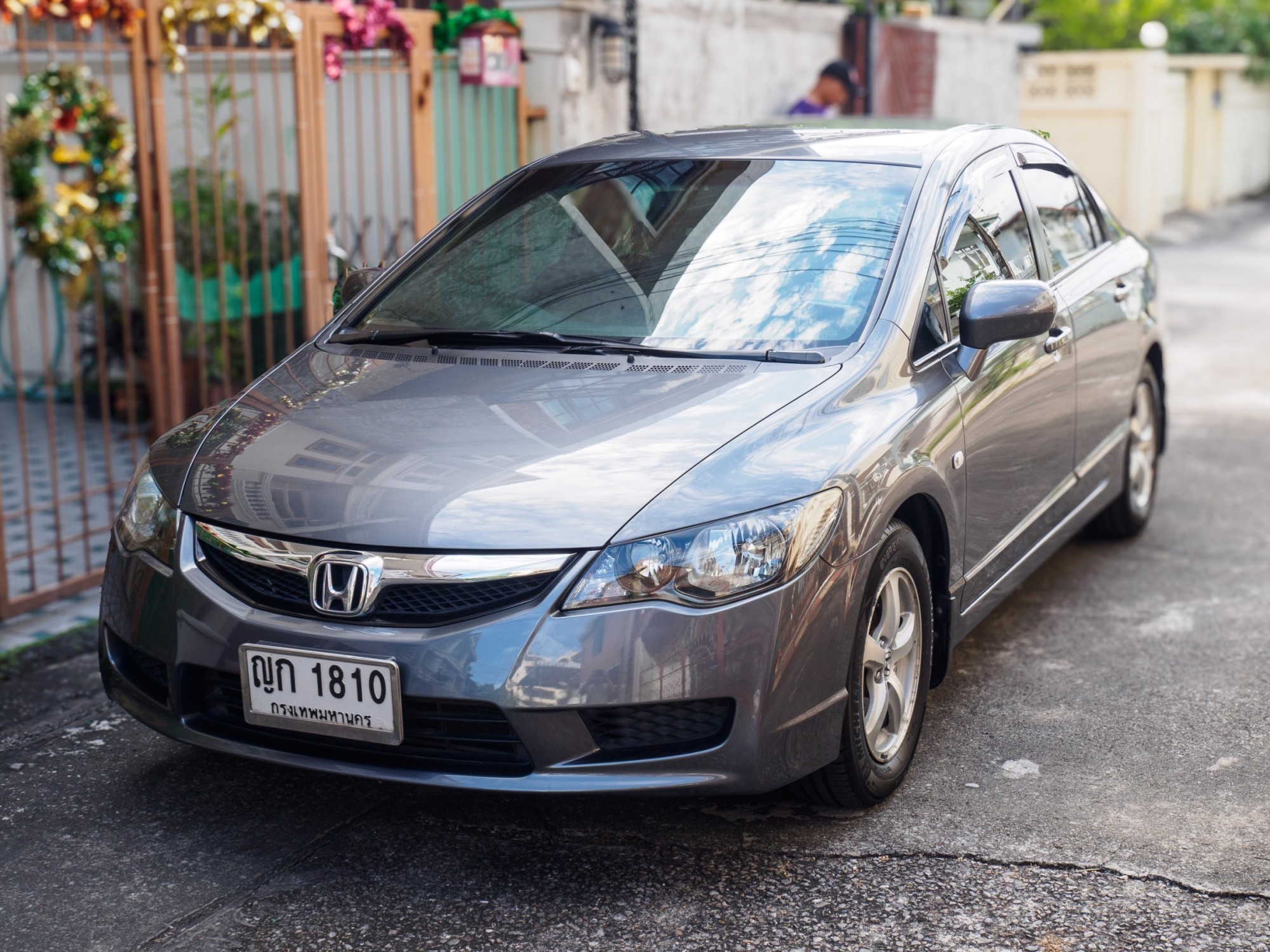 2010 Honda Civic FD สีเทา