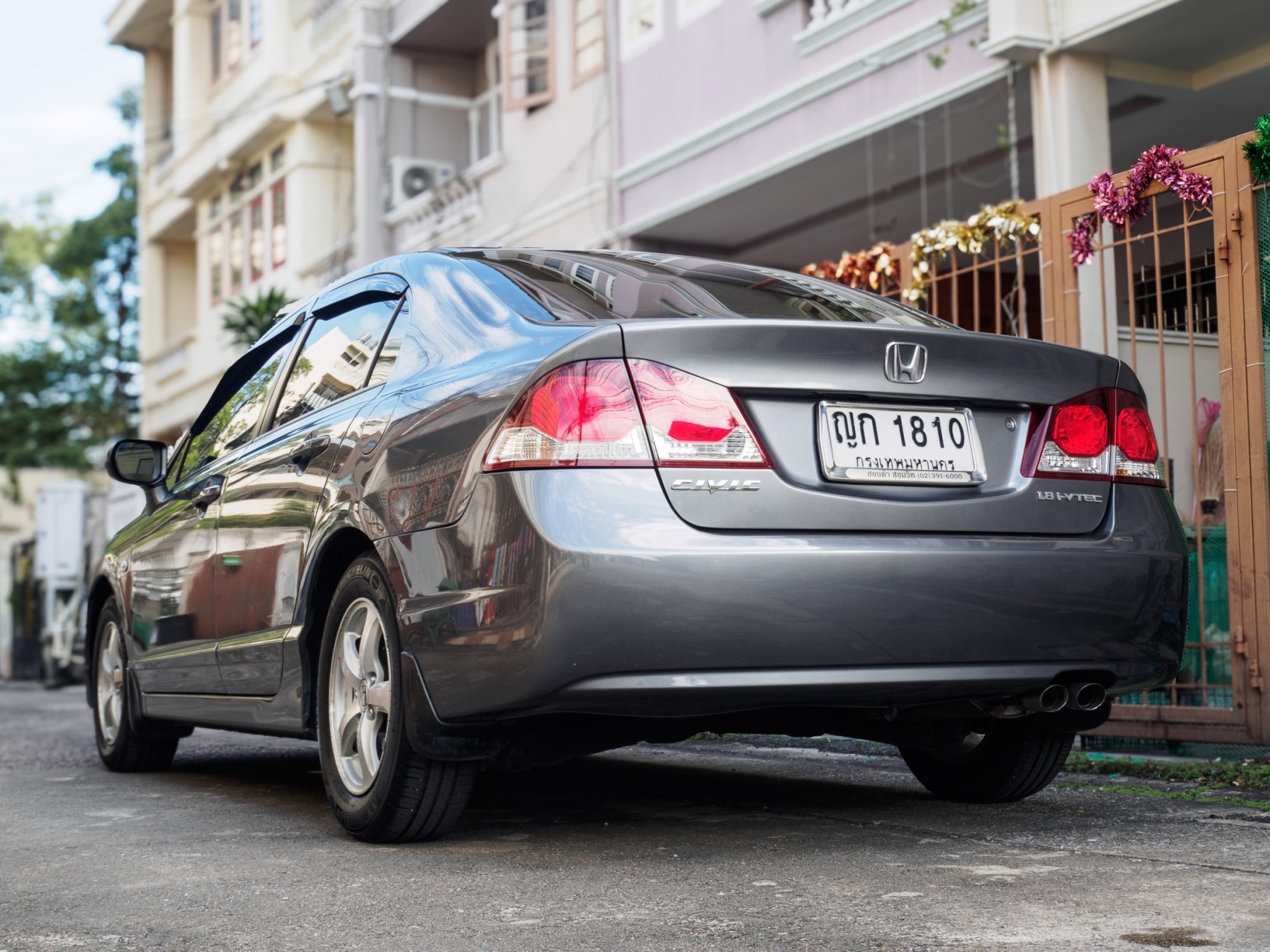 2010 Honda Civic FD สีเทา