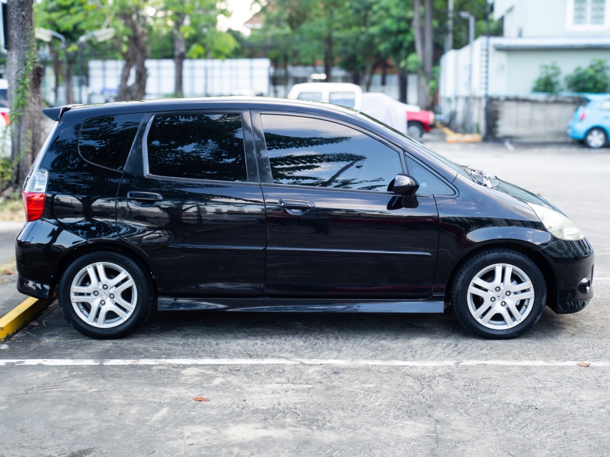 2007 Honda Jazz GD สีดำ