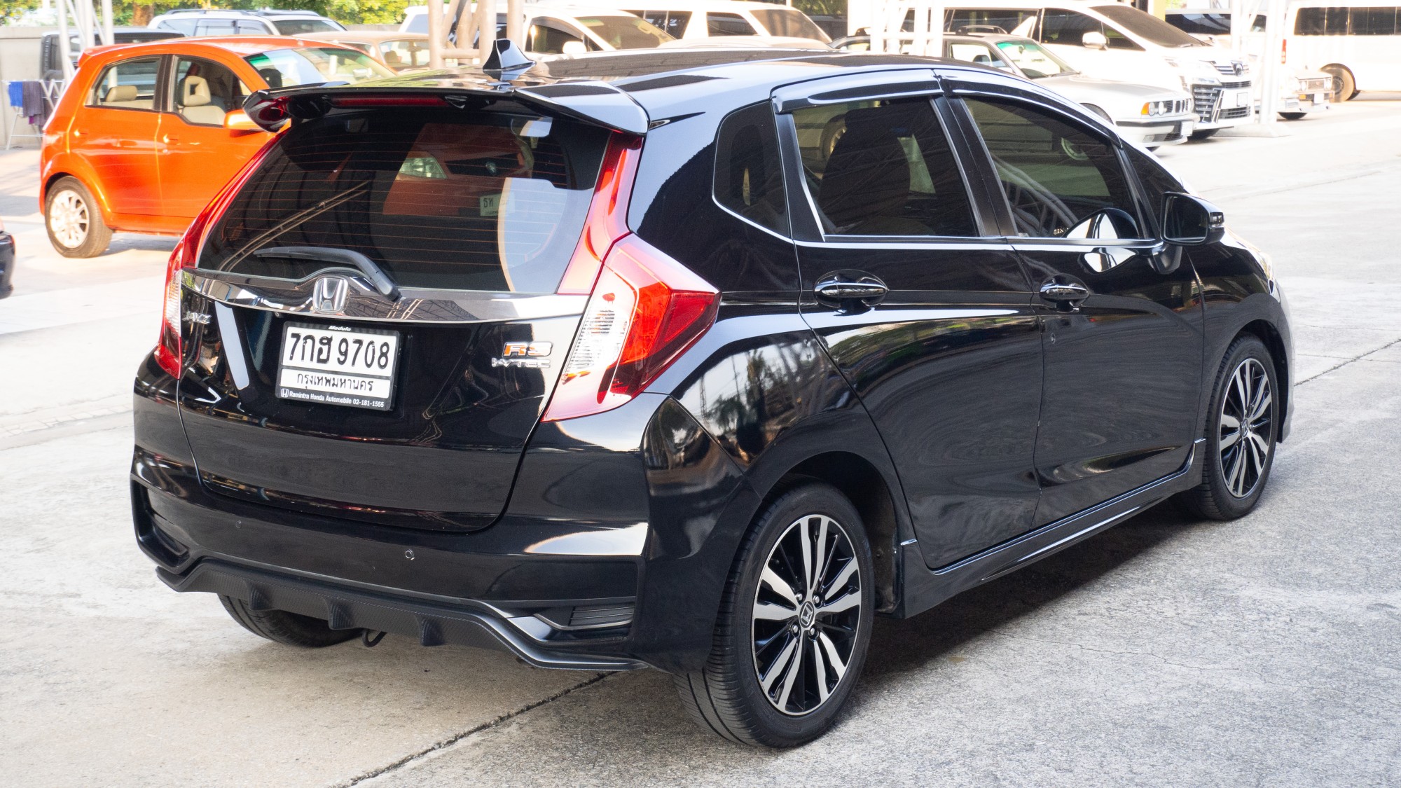 2018 Honda Jazz GK สีดำ