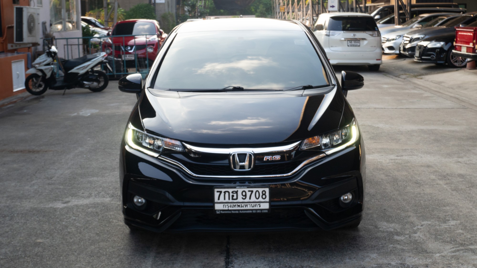 2018 Honda Jazz GK สีดำ