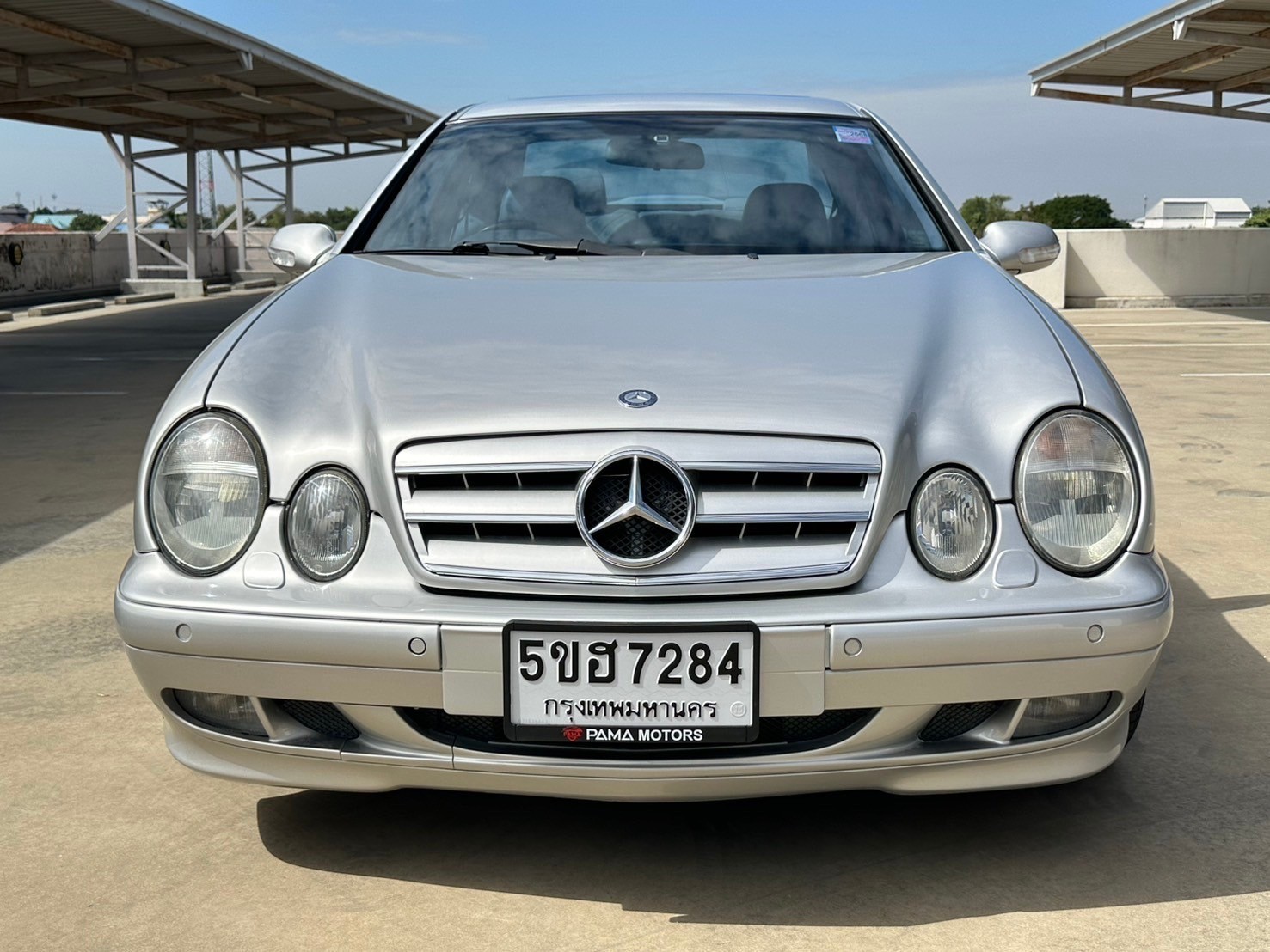 2003 Mercedes-Benz CLK-Class W208 CLK230 สีเงิน