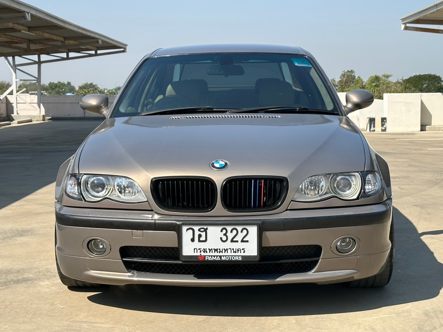 2003 BMW 3 Series E46 323i สีน้ำตาล