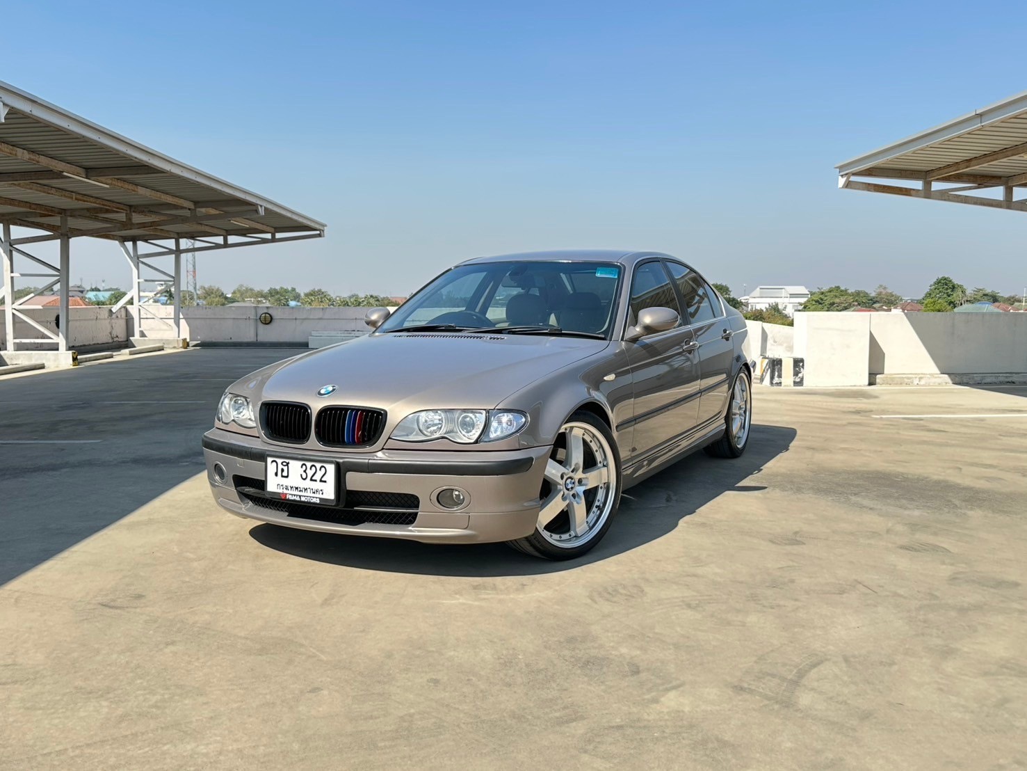 2003 BMW 3 Series E46 323i สีน้ำตาล