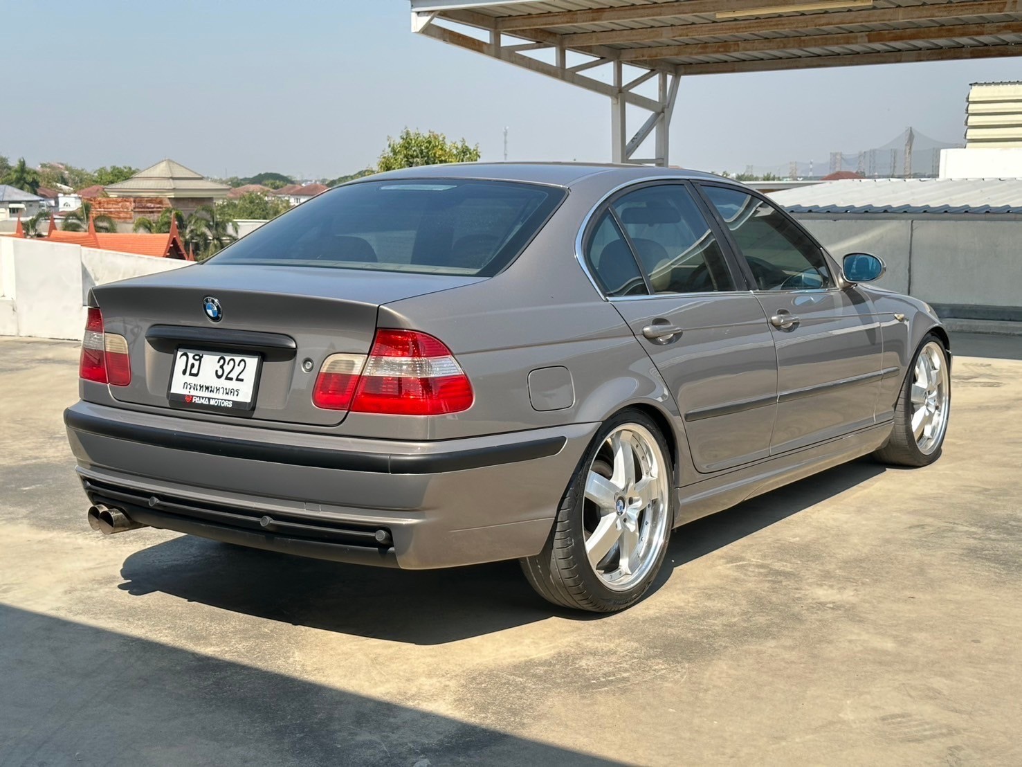 2003 BMW 3 Series E46 323i สีน้ำตาล