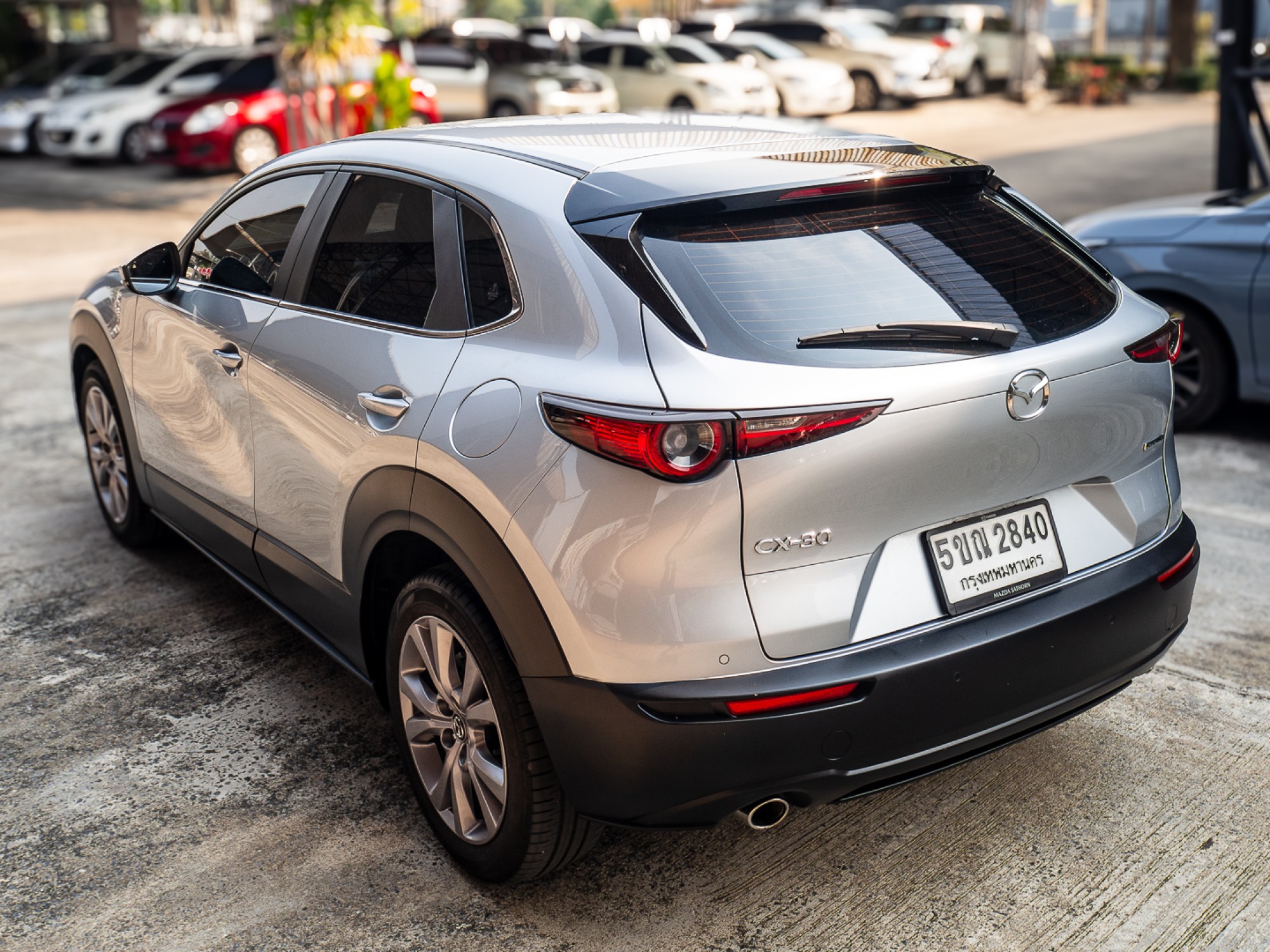 2024 Mazda CX-30 สีเงิน