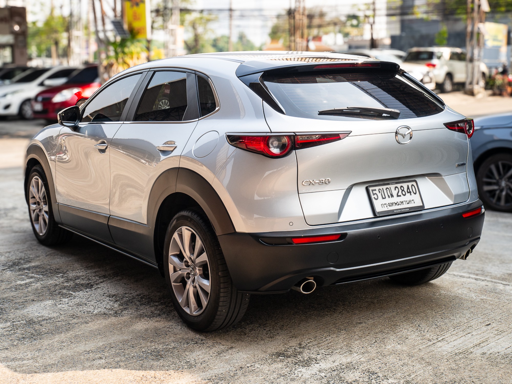 2024 Mazda CX-30 สีเงิน