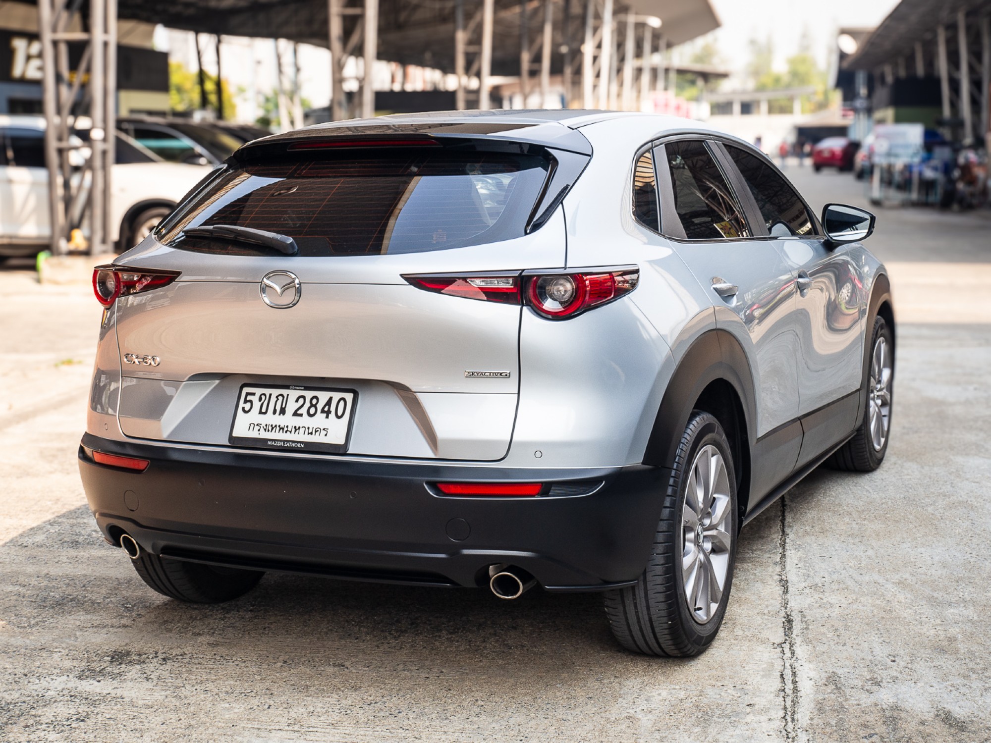 2024 Mazda CX-30 สีเงิน