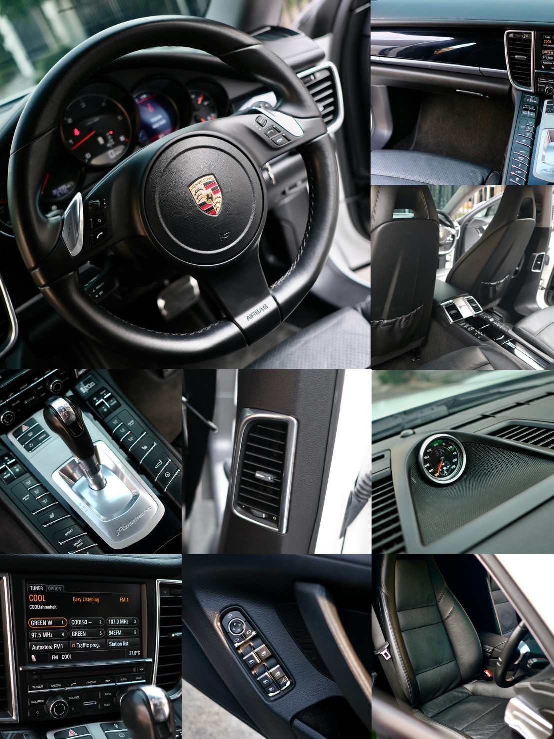 Porsche Panamera 3.0D (ฝาดำ) ไมล์ 33,000 km