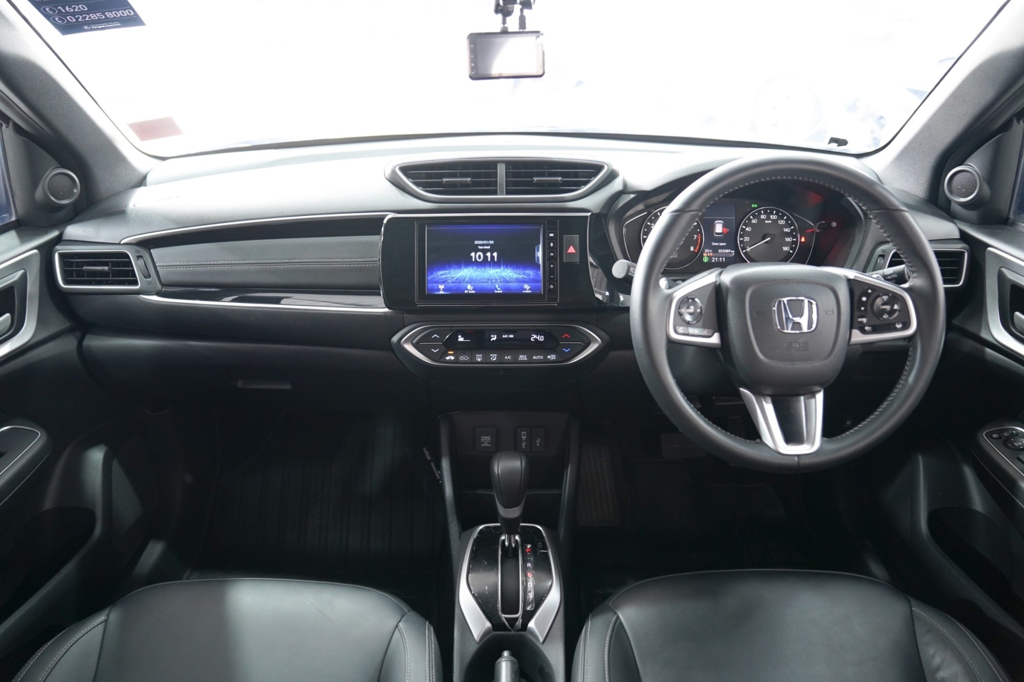 #HONDA #BRV 1.5 EL AT ปี2022 สีขาว ไมล์ 22,000 กม.