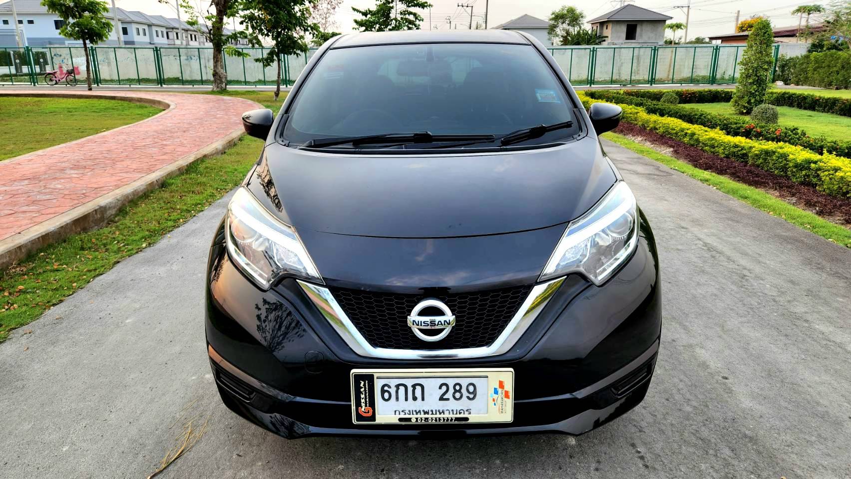 Nissan Note V มีจอ ปุ่ม Start 1.2 ปี 2017 ไมล์ 120,000 kmเท่านั้น!!!!!!