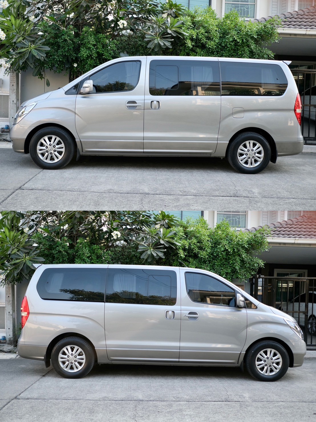 Hyundai H1 2.5 Deluxe (A2) ออโต้ ดีเซล สีเทา ปี2012 ไมล์ 1xx,xxx กม.☑️